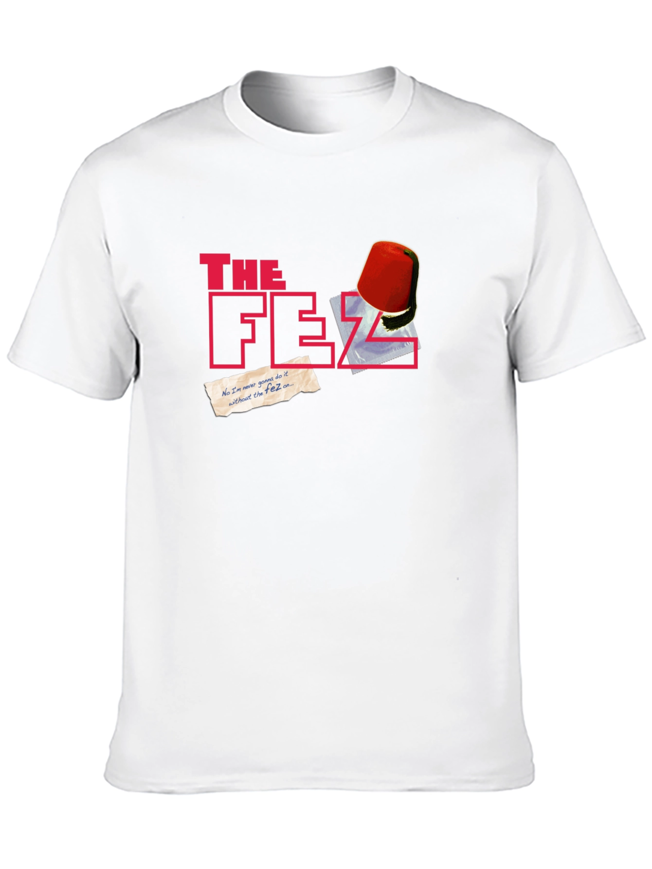 The Fez T-Shirt - Red Fez Design