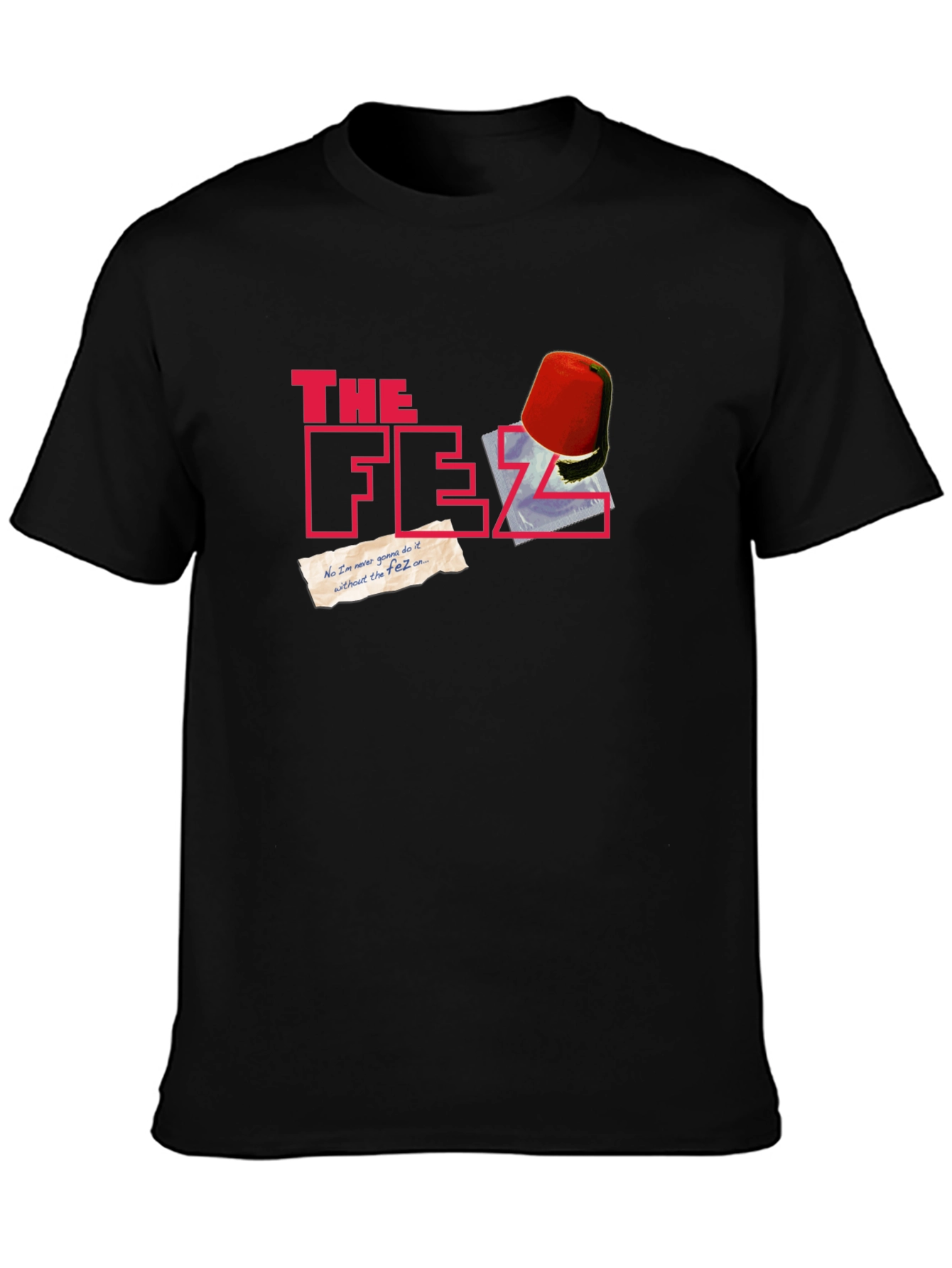 The Fez T-Shirt - Red Fez Design