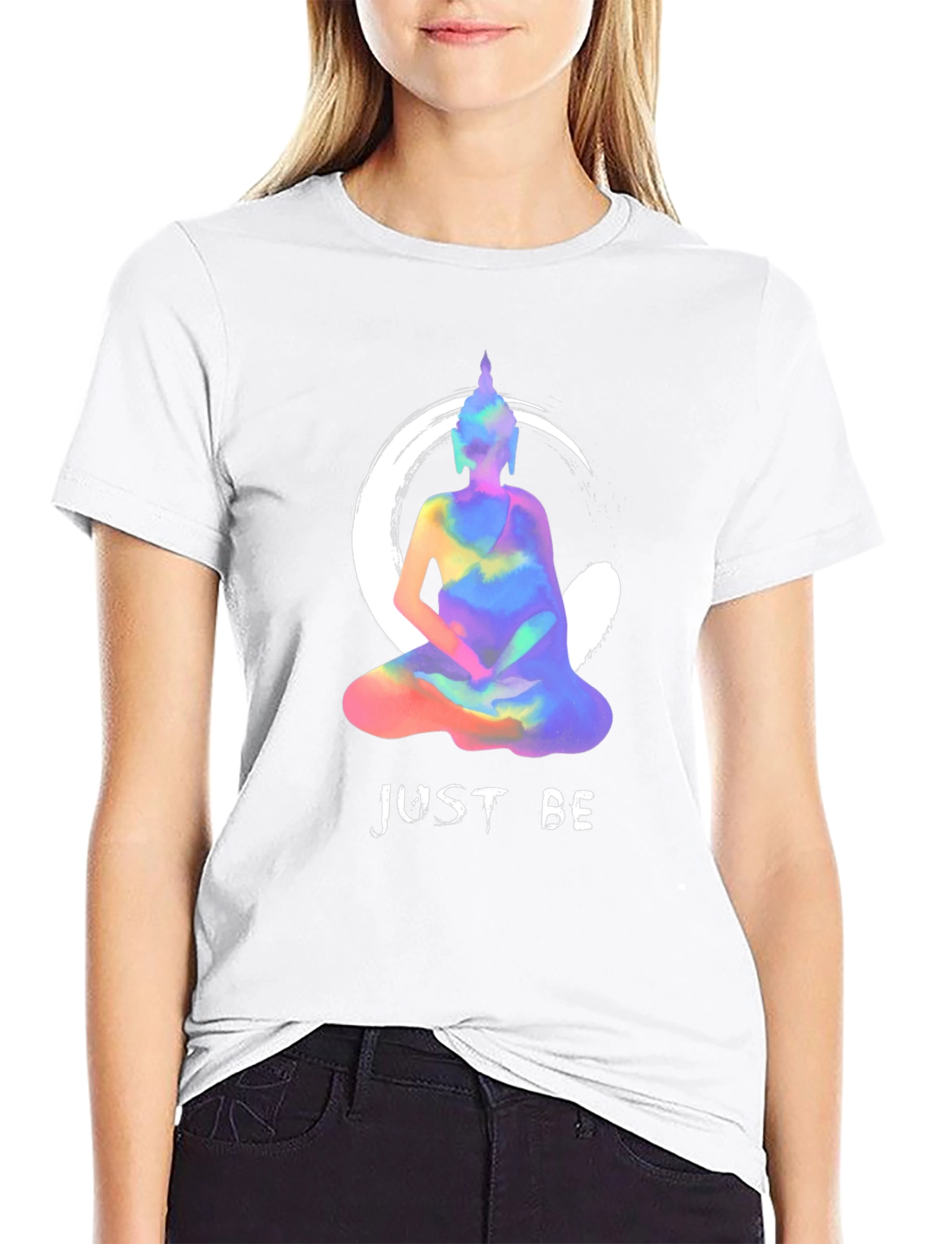 Zen Buddha T-Shirt: Just Be Spiritual Tee