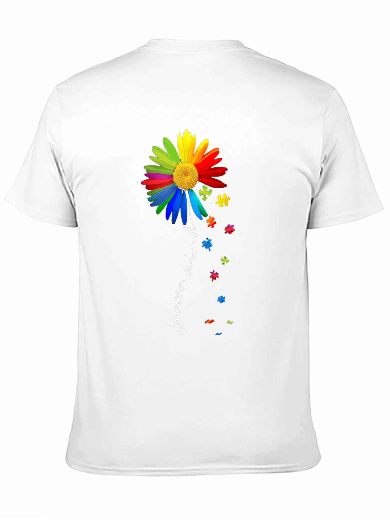 Choose Kind Autism Awareness Flower T-Shirt