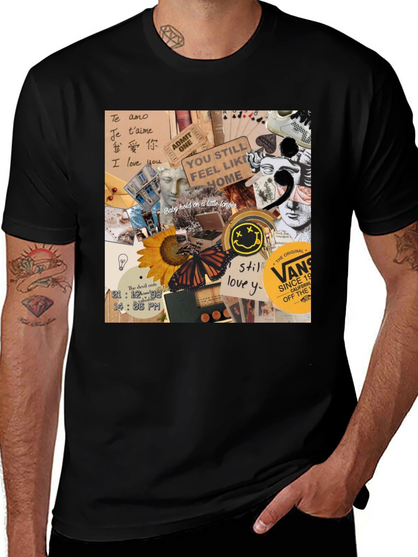 Aesthetic Collage Graphic Tee