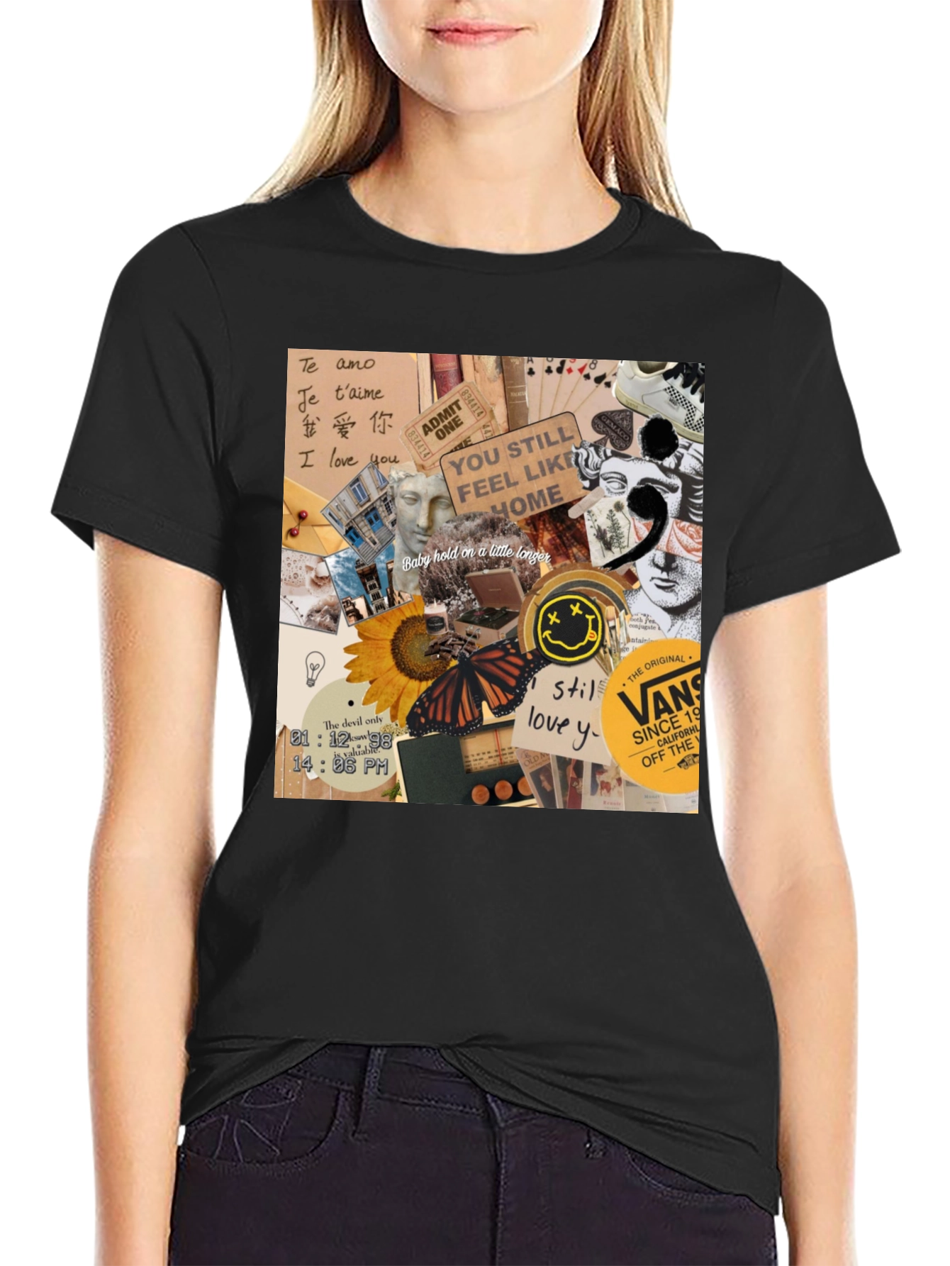 Aesthetic Collage Graphic Tee
