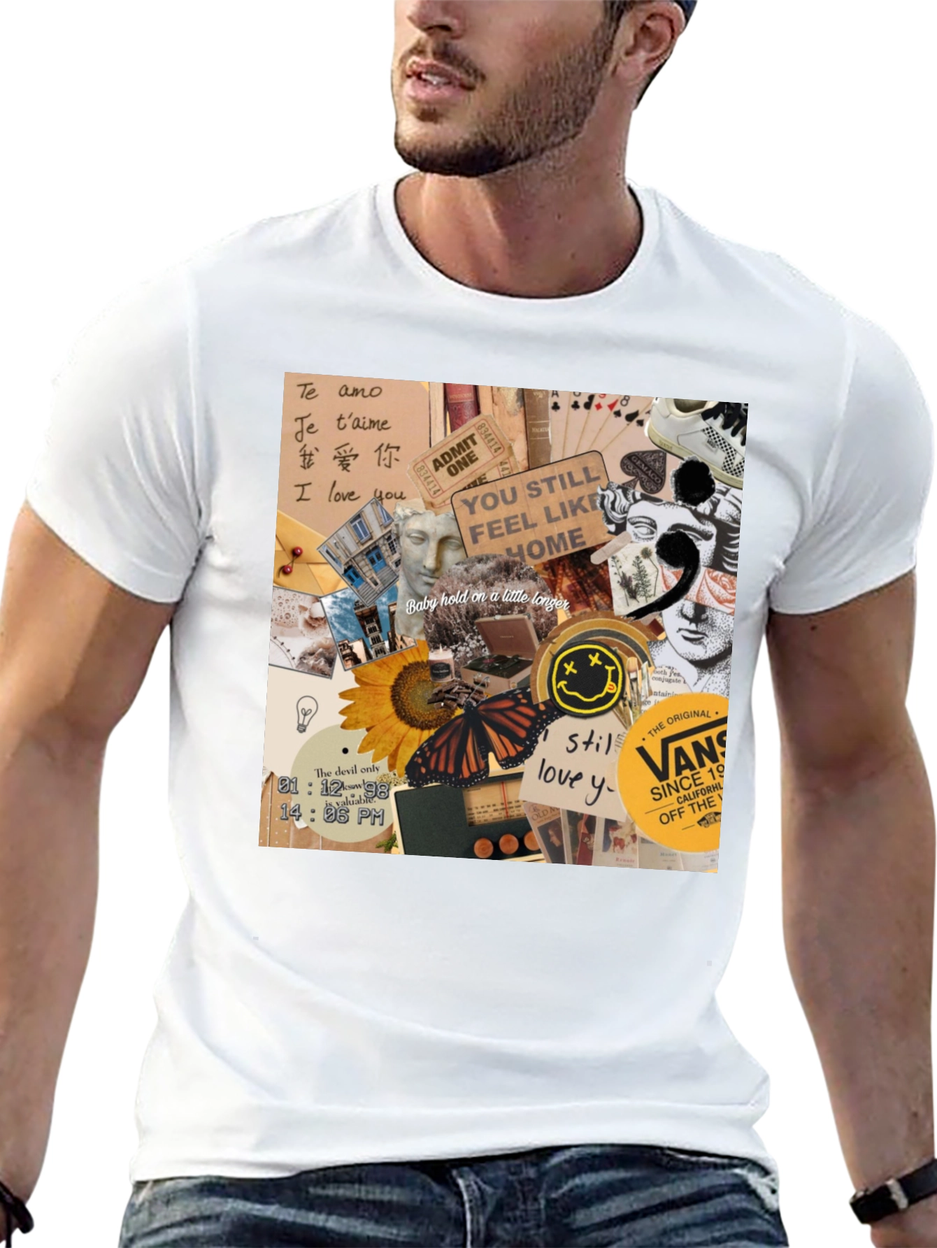 Aesthetic Collage Graphic Tee
