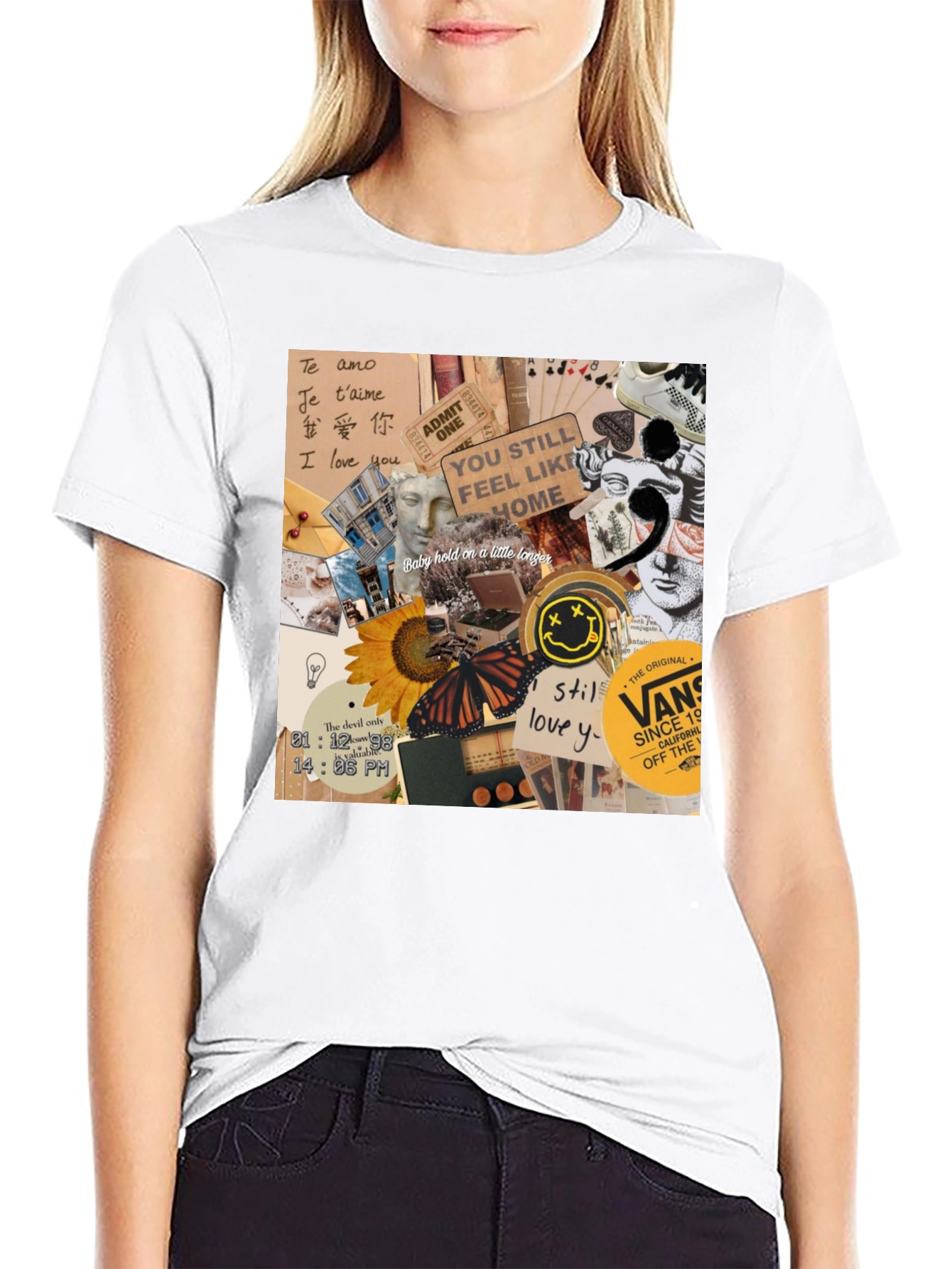 Aesthetic Collage Graphic Tee