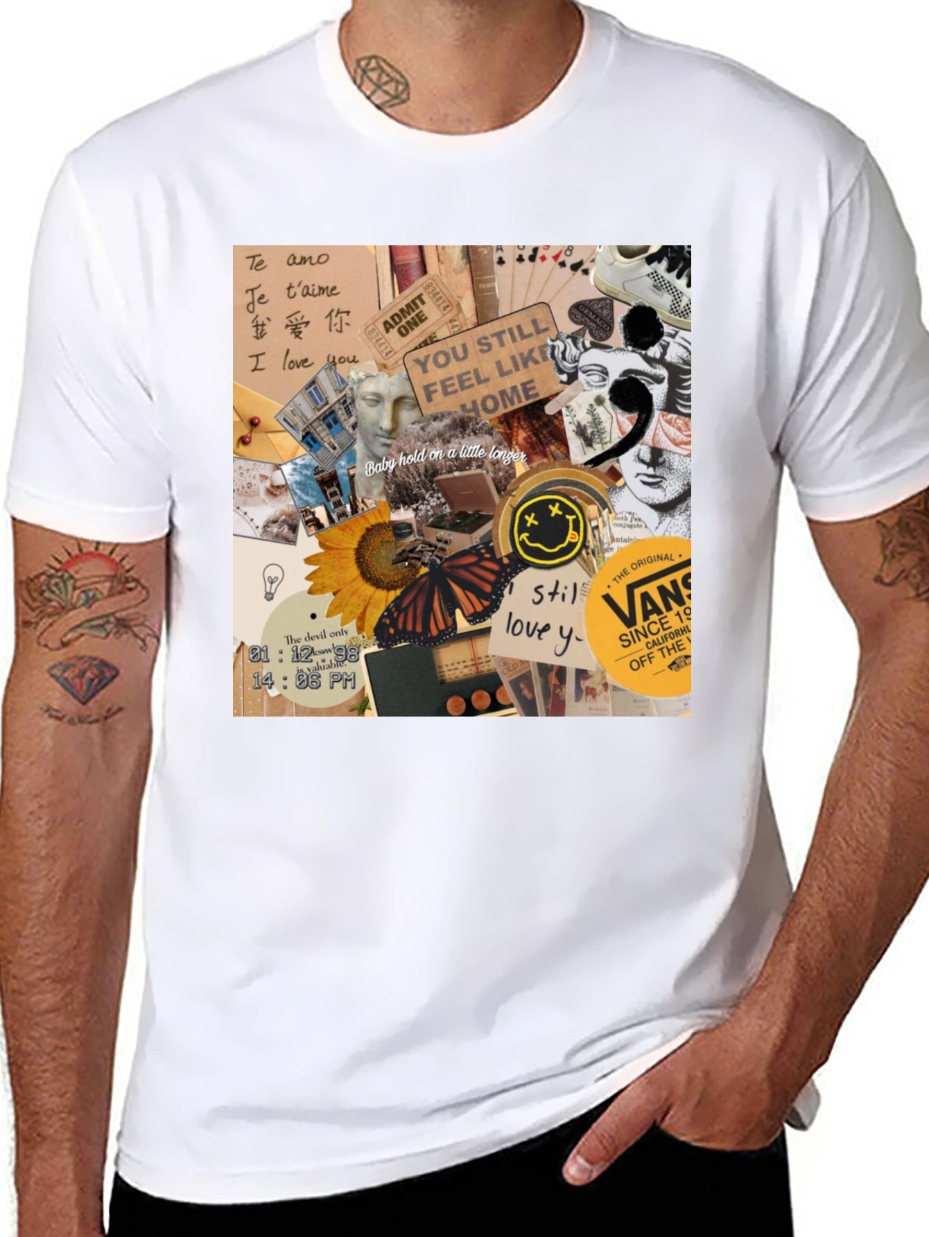 Aesthetic Collage Graphic Tee