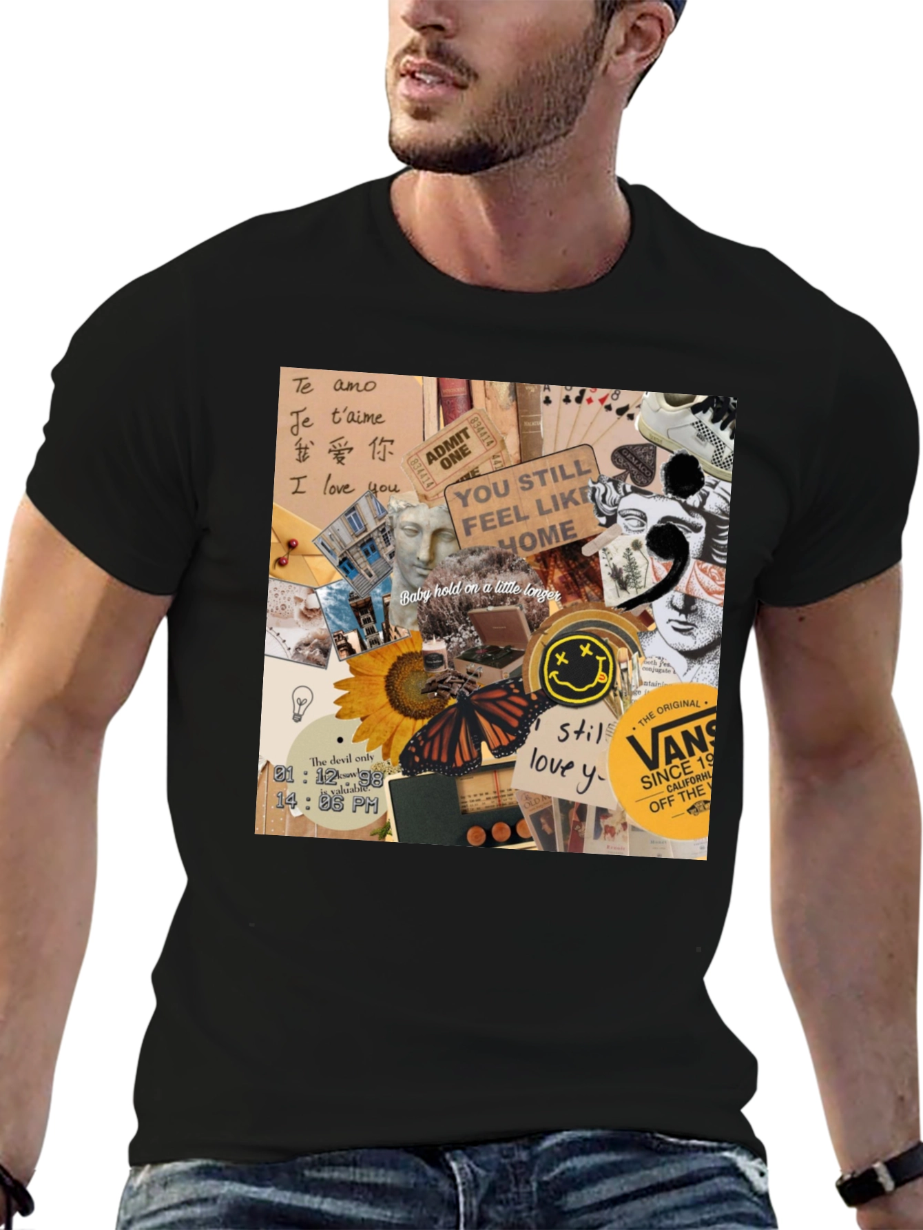 Aesthetic Collage Graphic Tee