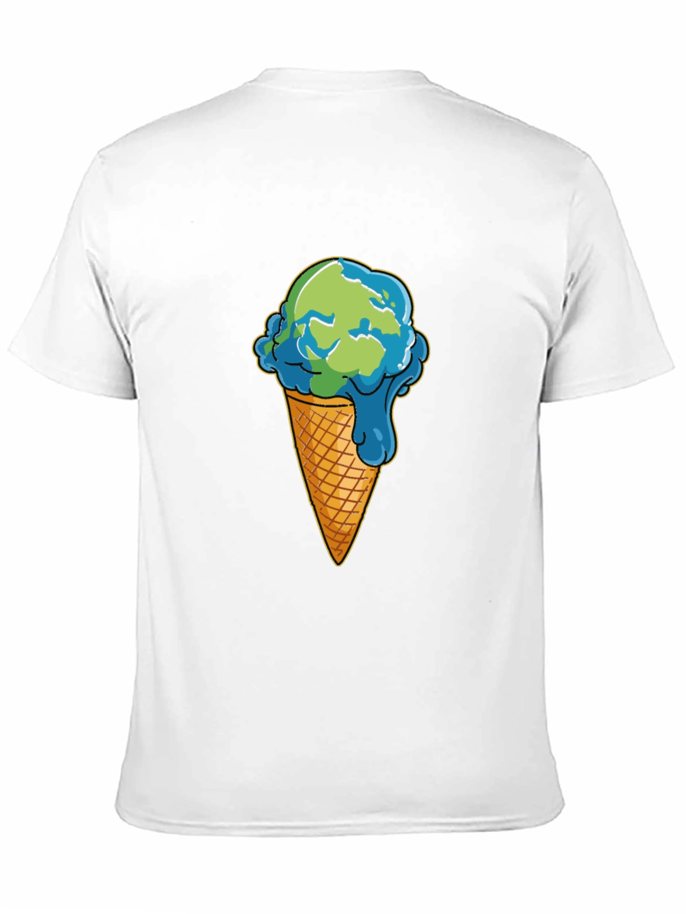 Earth Ice Cream Cone T-Shirt