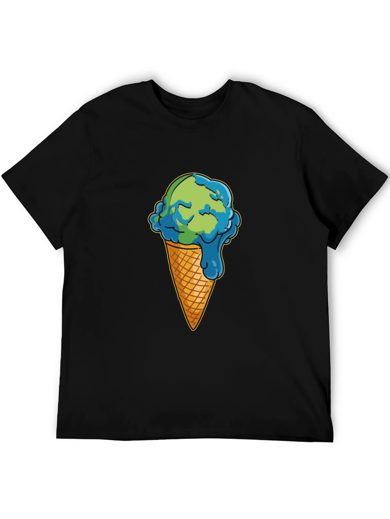 Earth Ice Cream Cone T-Shirt