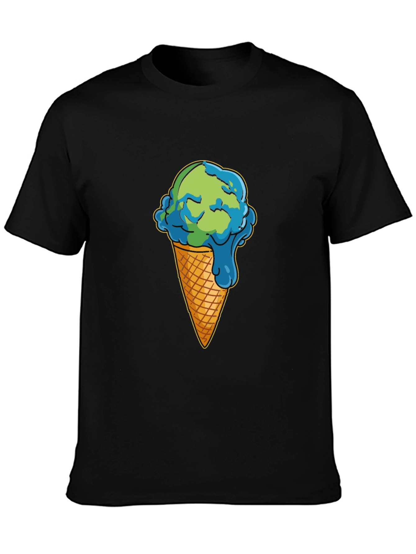 Earth Ice Cream Cone T-Shirt