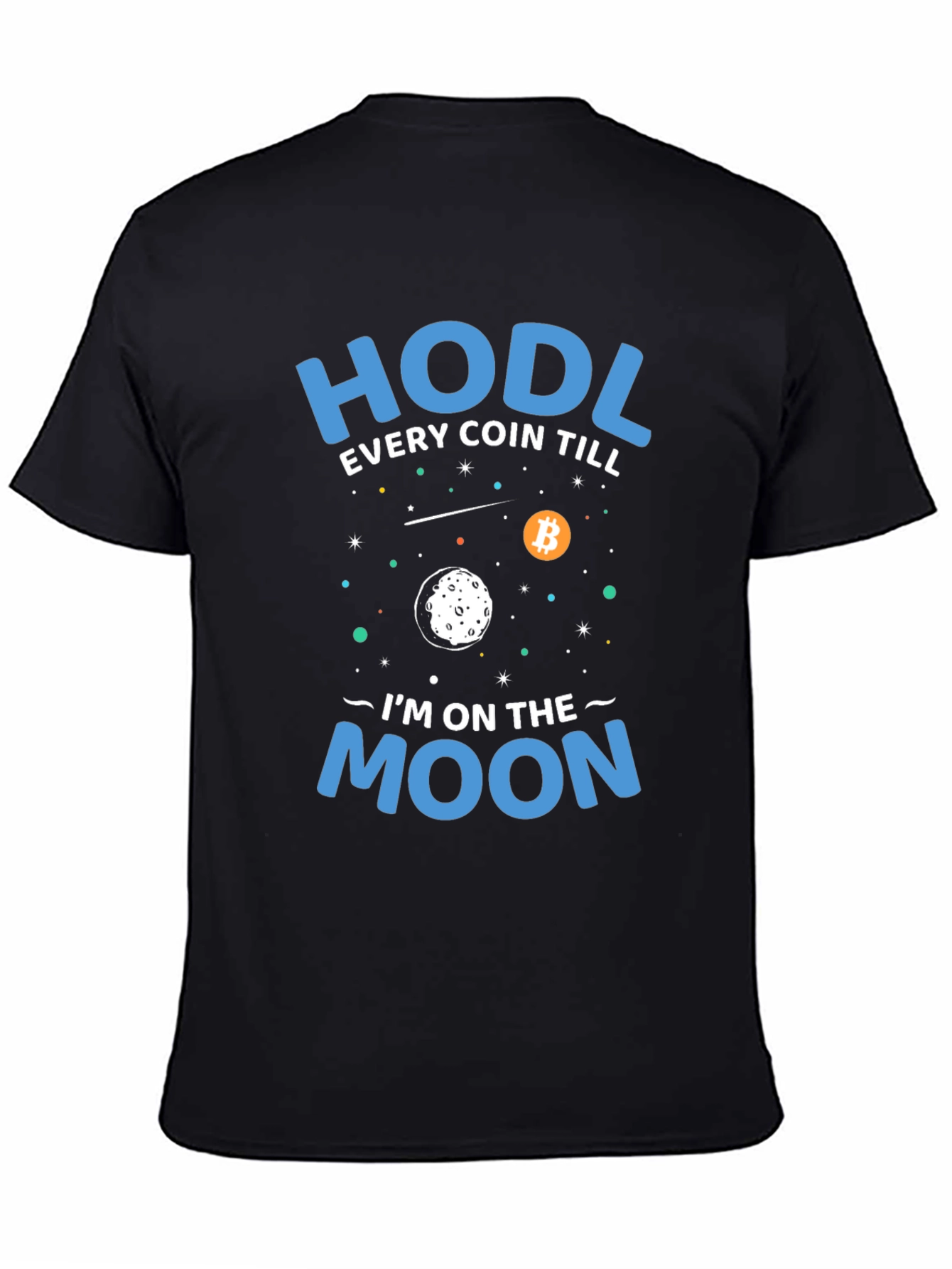 HODL Bitcoin Crypto T-Shirt - To The Moon!