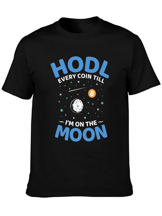 HODL Bitcoin Crypto T-Shirt - To The Moon!