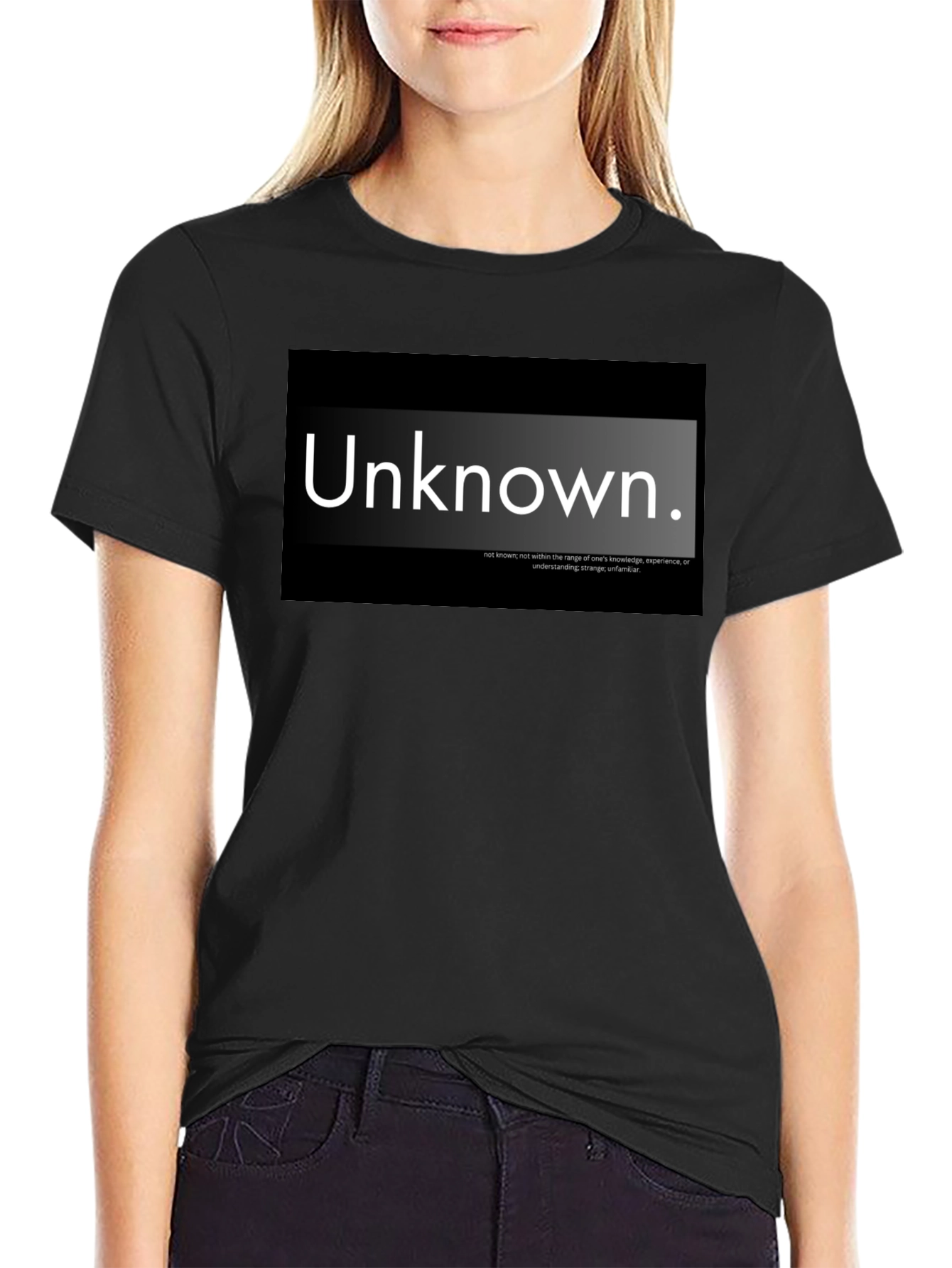 Unknown Definition Black T-Shirt