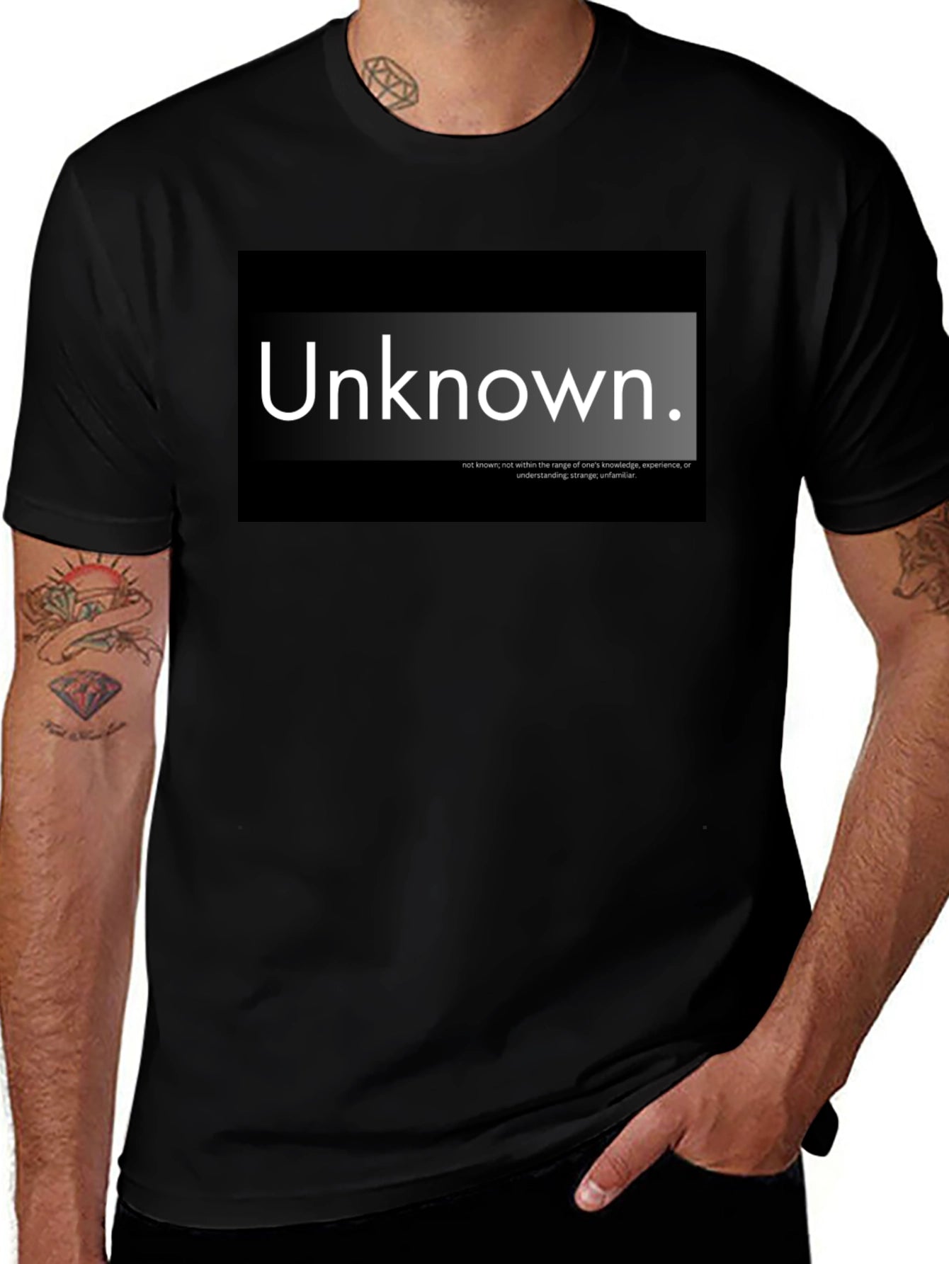 Unknown Definition Black T-Shirt
