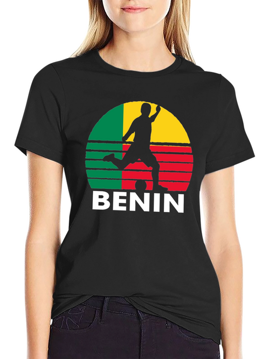 Benin Flag Soccer T-Shirt