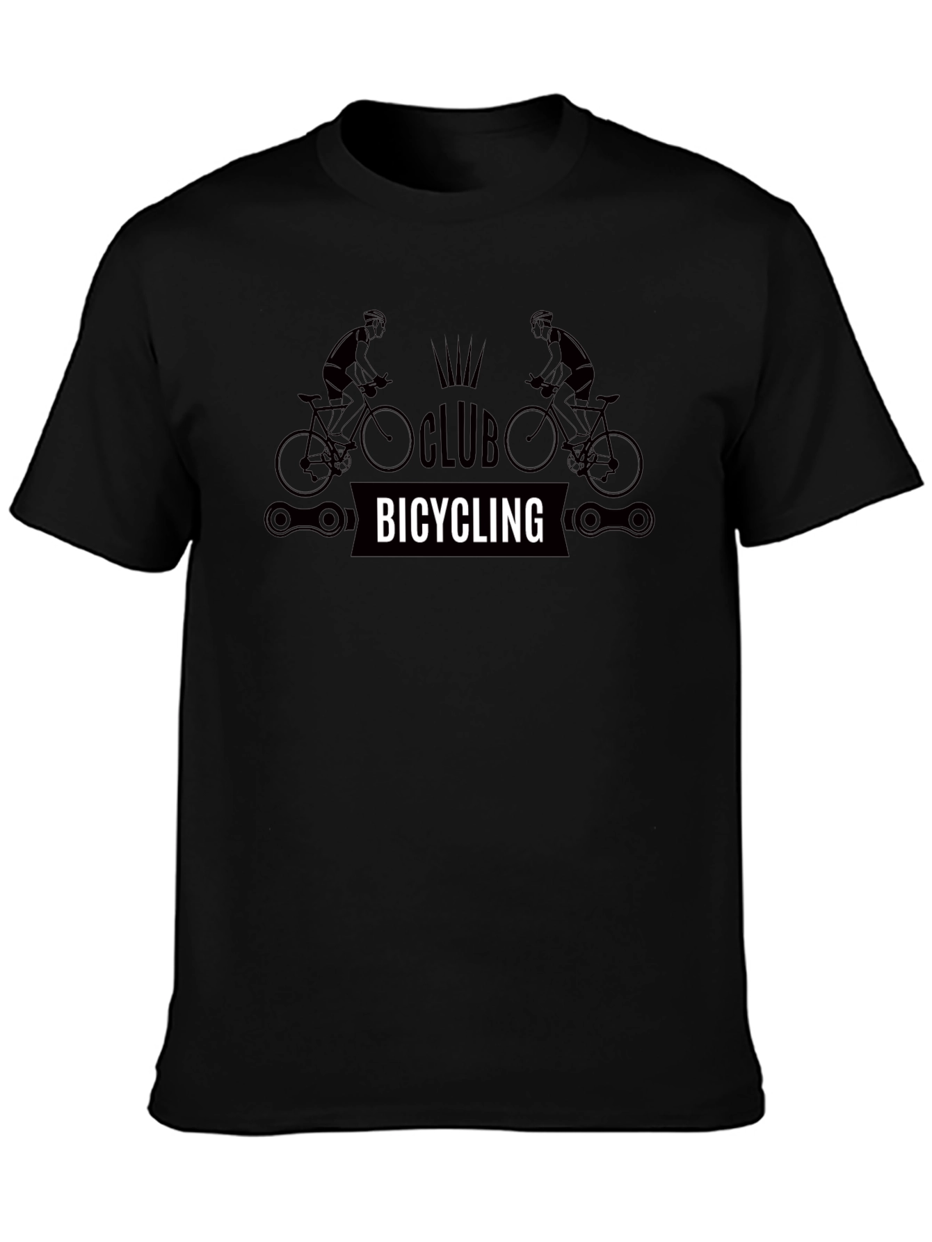 Bicycling Club T-Shirt - Cycle Enthusiast Tee