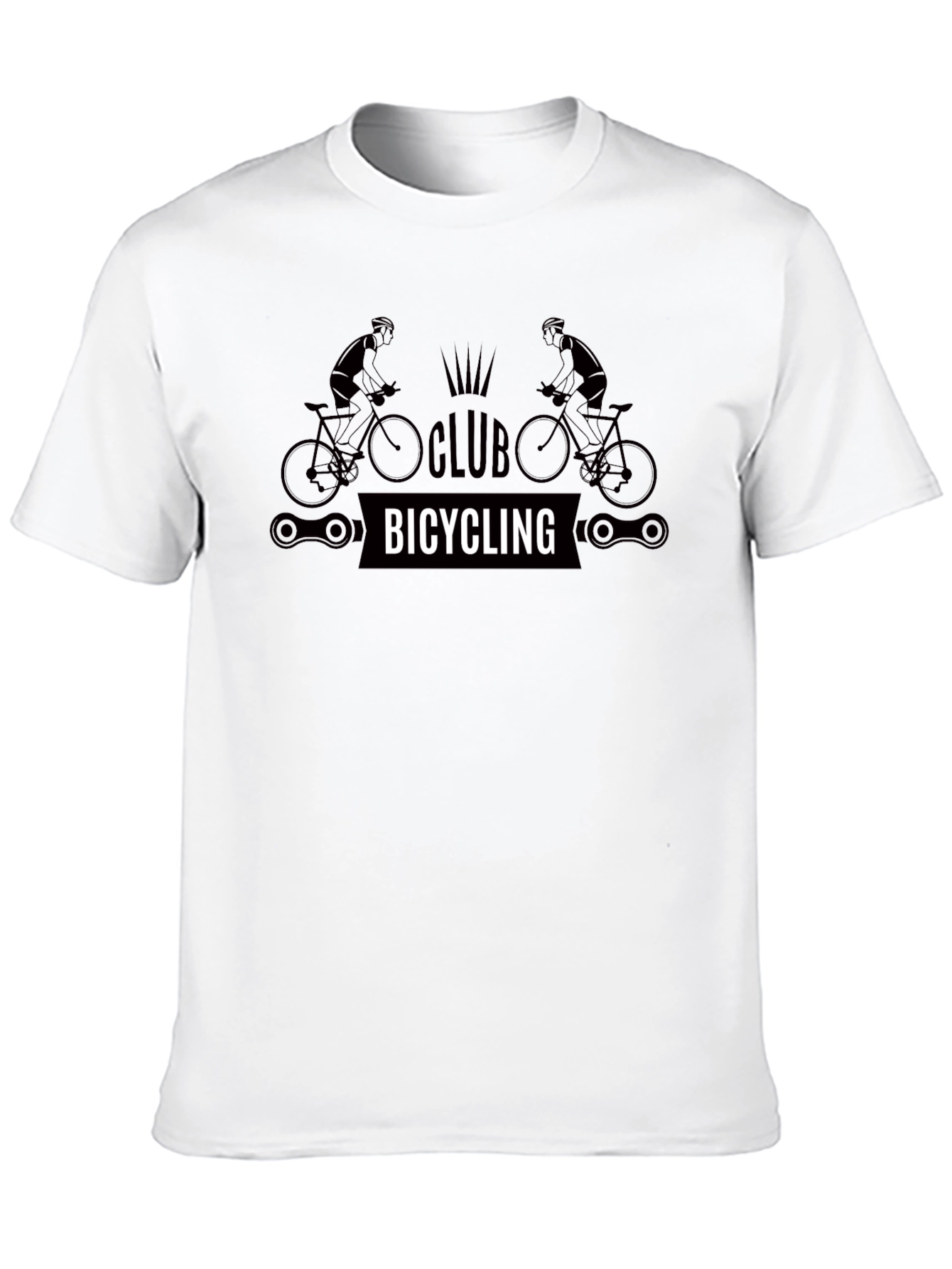 Bicycling Club T-Shirt - Cycle Enthusiast Tee