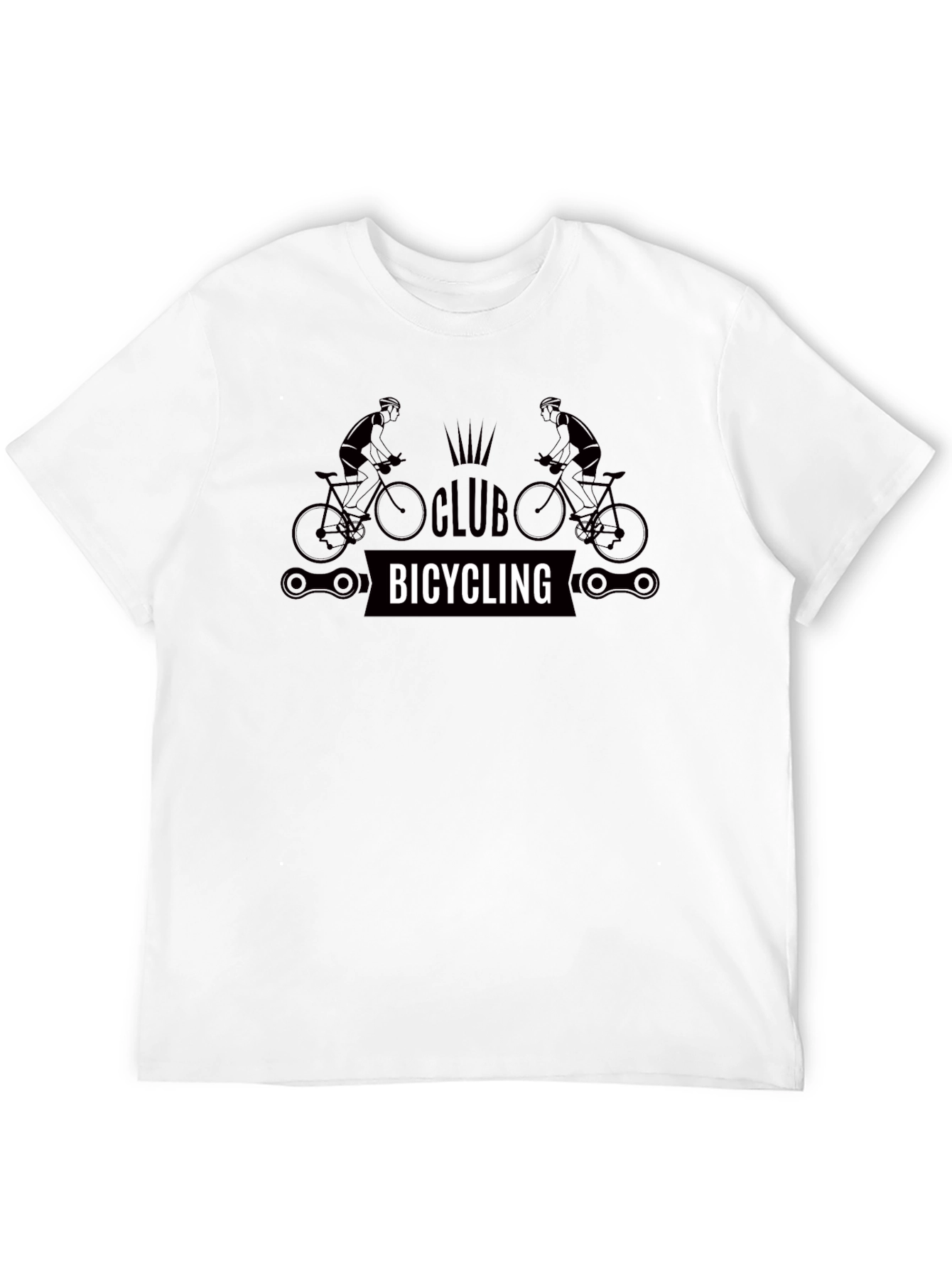 Bicycling Club T-Shirt - Cycle Enthusiast Tee