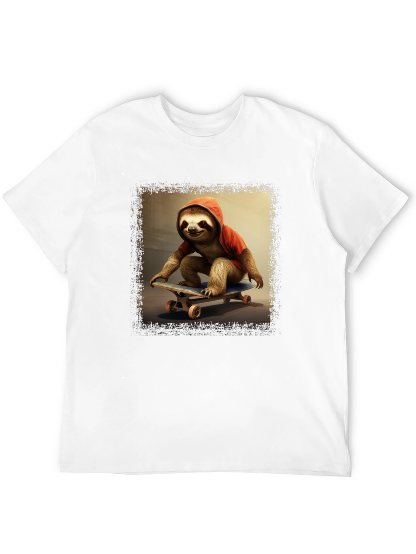 Sloth Skateboarder T-Shirt - Cool & Unique Design