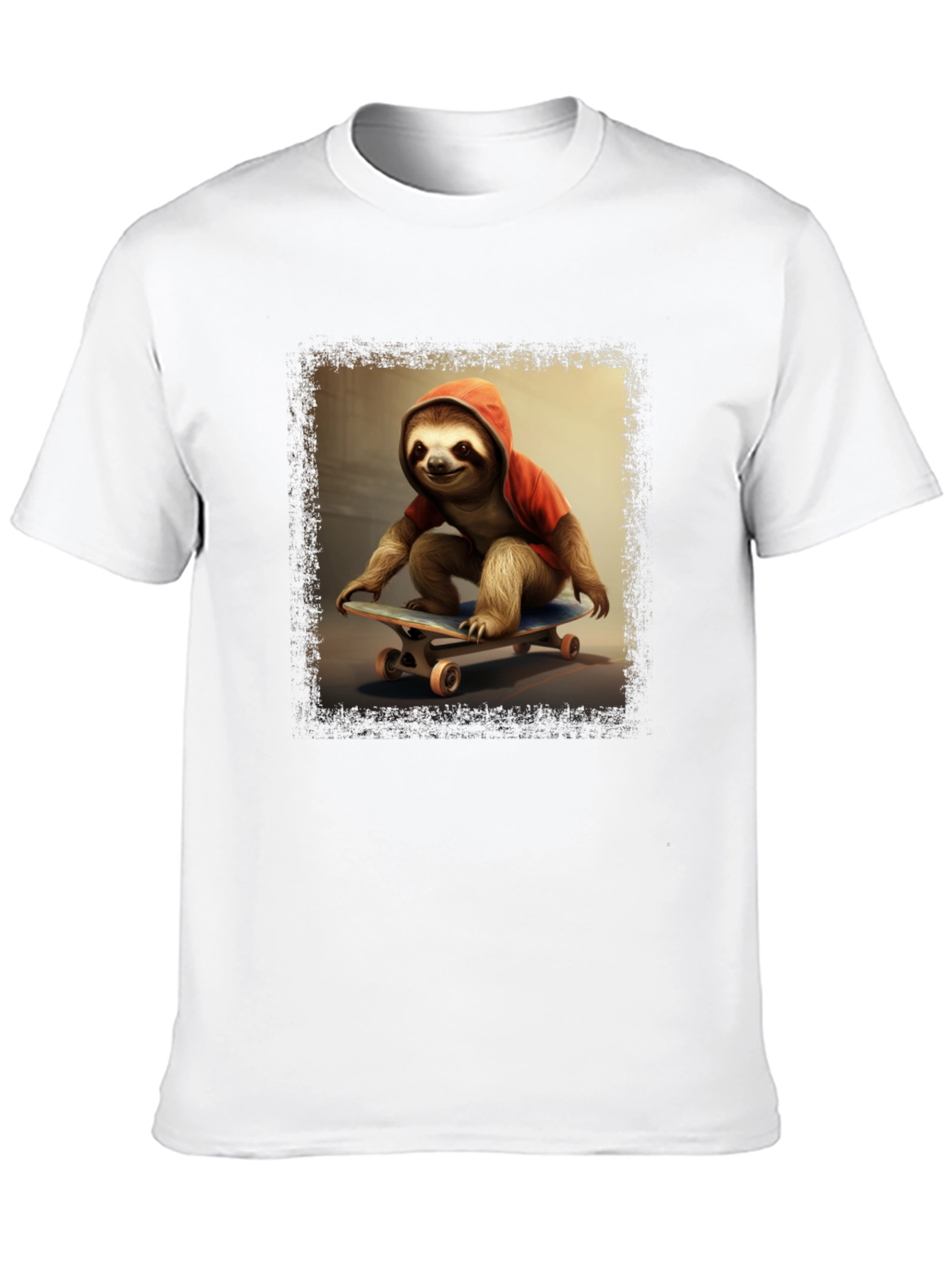 Sloth Skateboarder T-Shirt - Cool & Unique Design