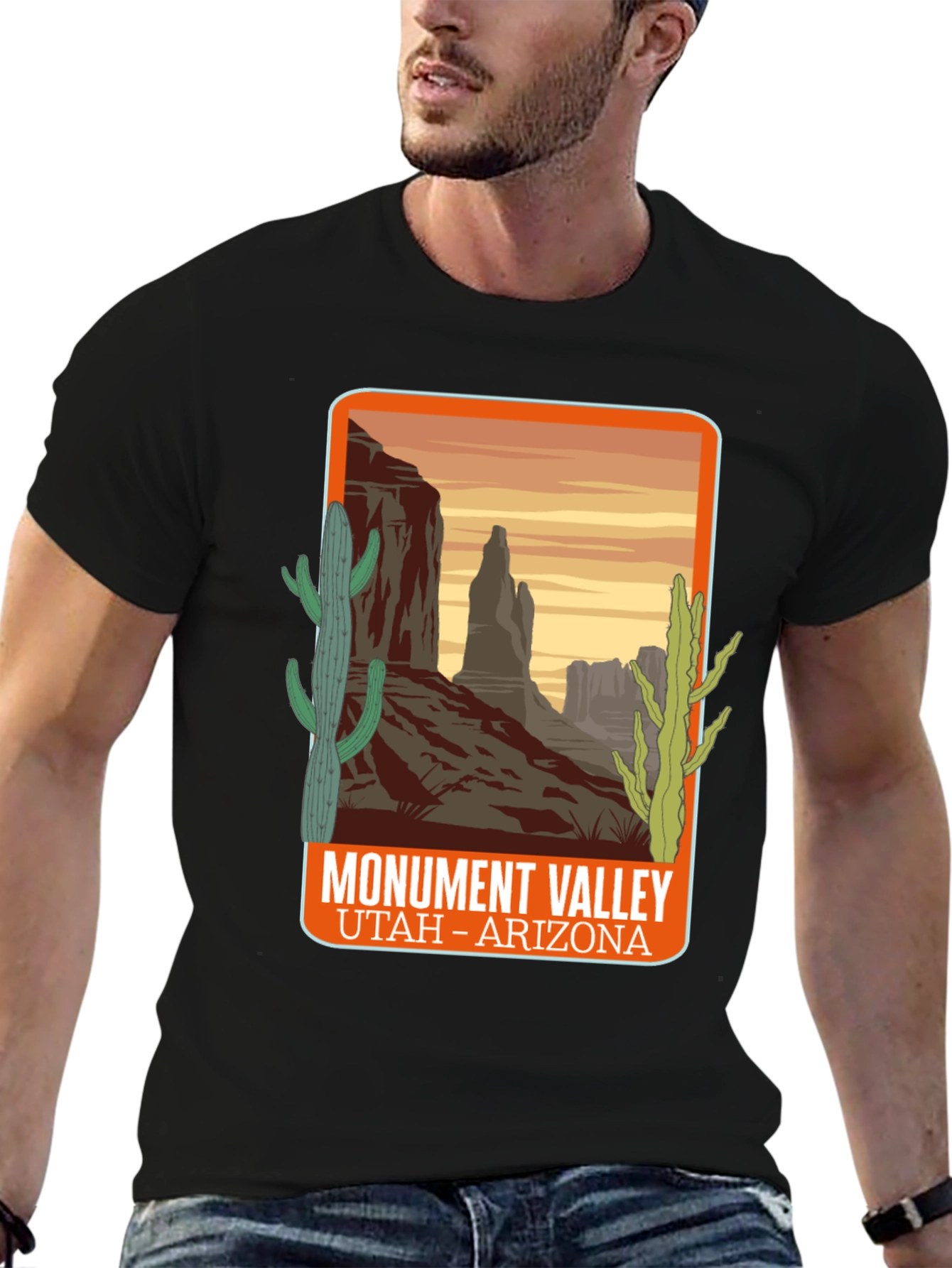 Monument Valley Graphic Tee - Utah Arizona Desert T-Shirt