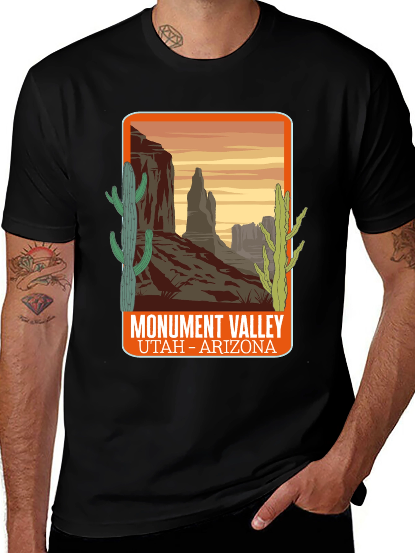Monument Valley Graphic Tee - Utah Arizona Desert T-Shirt