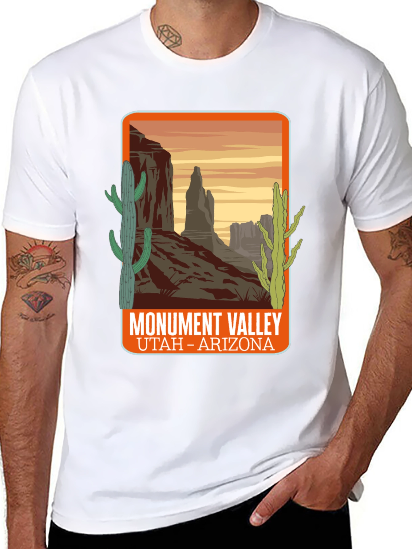 Monument Valley Graphic Tee - Utah Arizona Desert T-Shirt