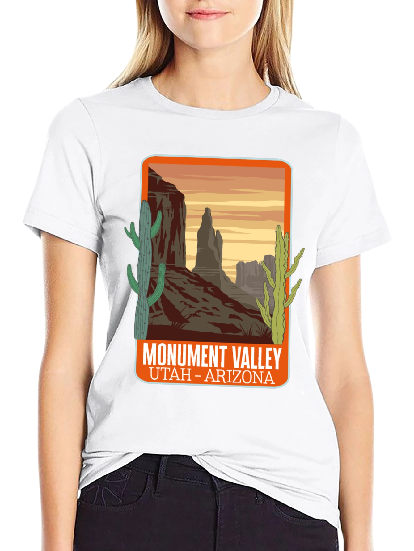 Monument Valley Graphic Tee - Utah Arizona Desert T-Shirt