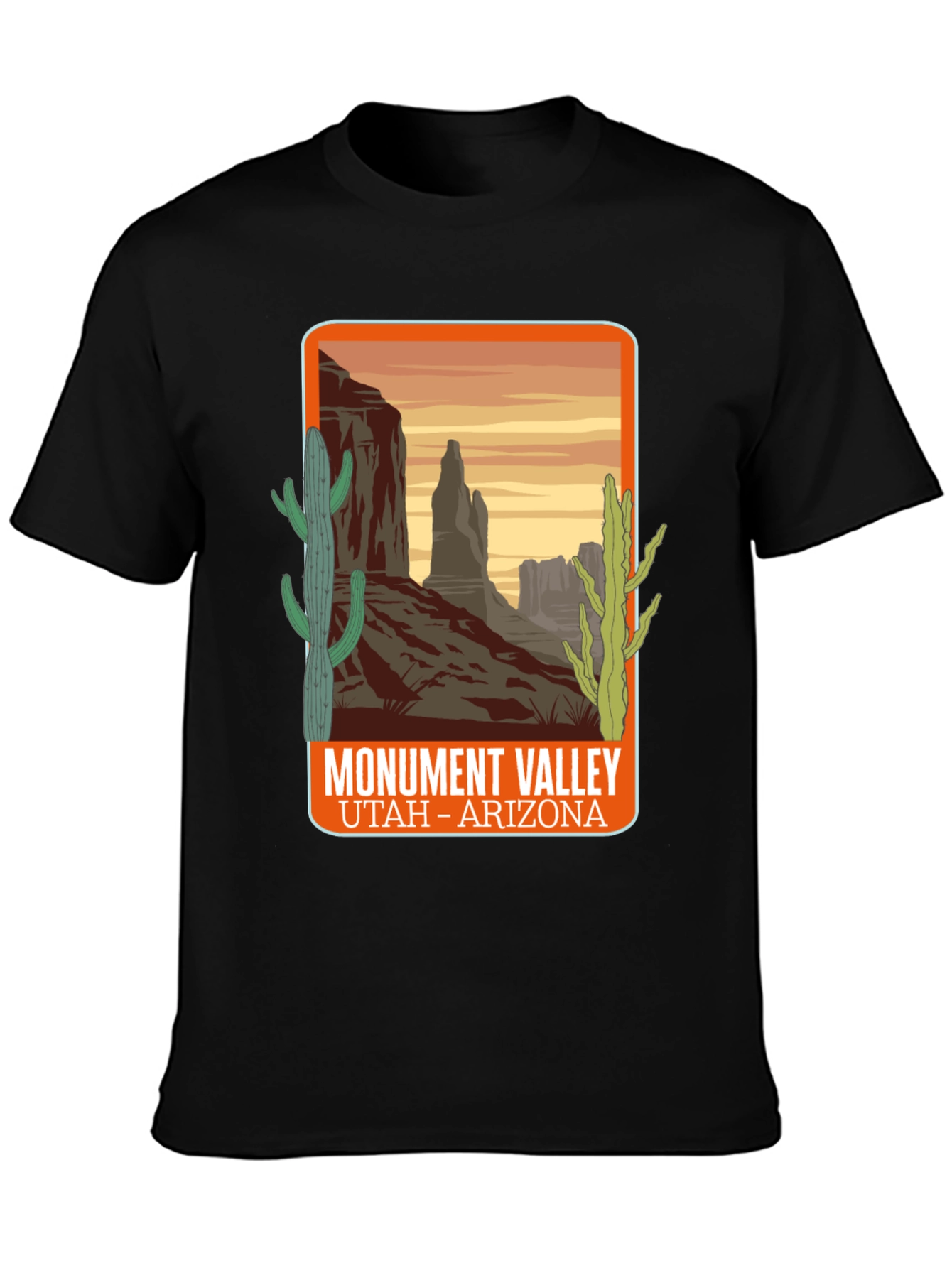 Monument Valley Graphic Tee - Utah Arizona Desert T-Shirt