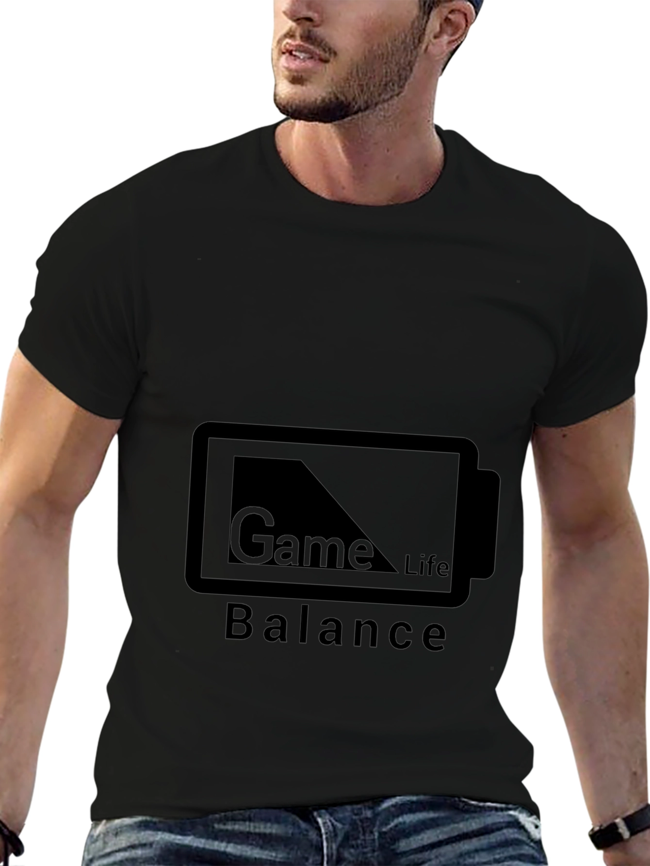 Game Life Balance T-Shirt - Gamer Style