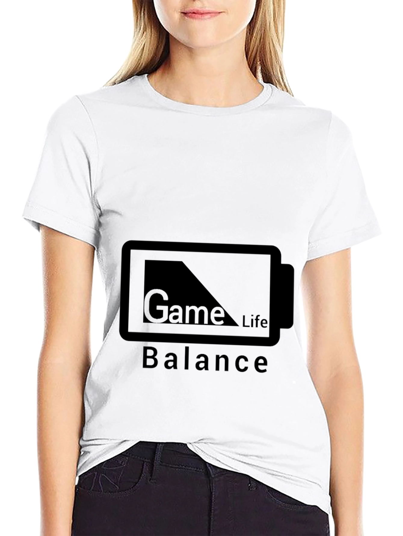 Game Life Balance T-Shirt - Gamer Style