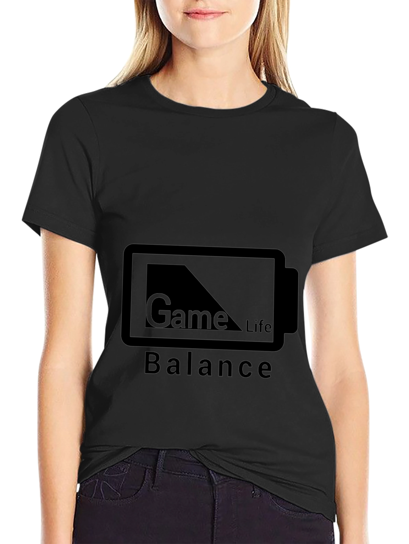 Game Life Balance T-Shirt - Gamer Style