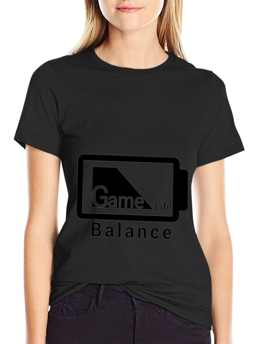 Game Life Balance T-Shirt - Gamer Style