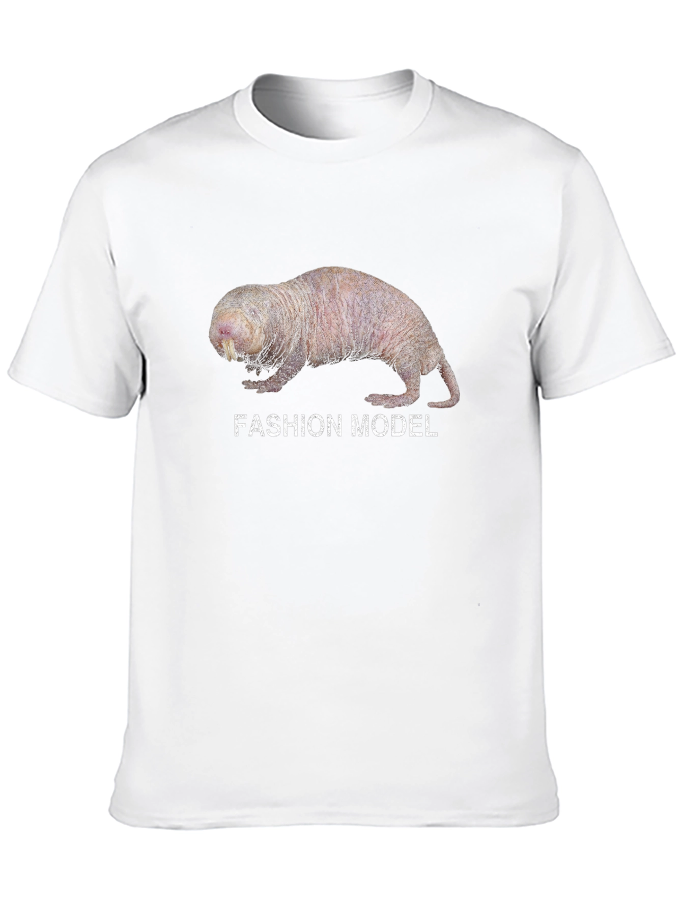 Naked Mole Rat Fashion Model T-Shirt