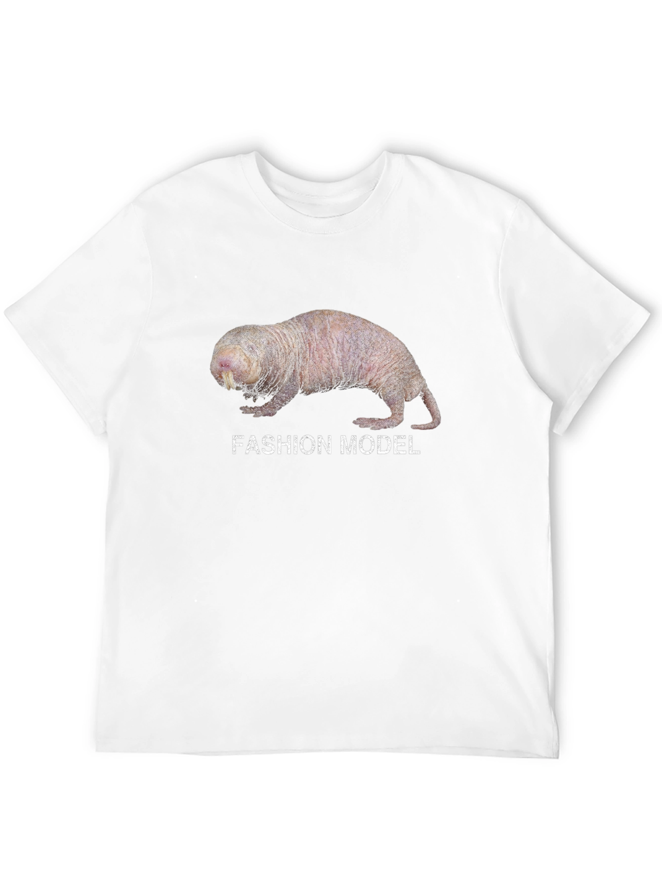 Naked Mole Rat Fashion Model T-Shirt