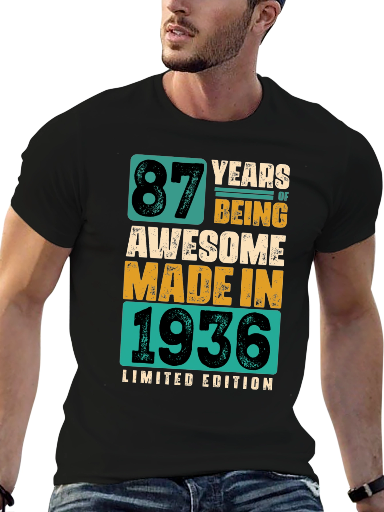 87th Birthday 1936 Limited Edition T-Shirt