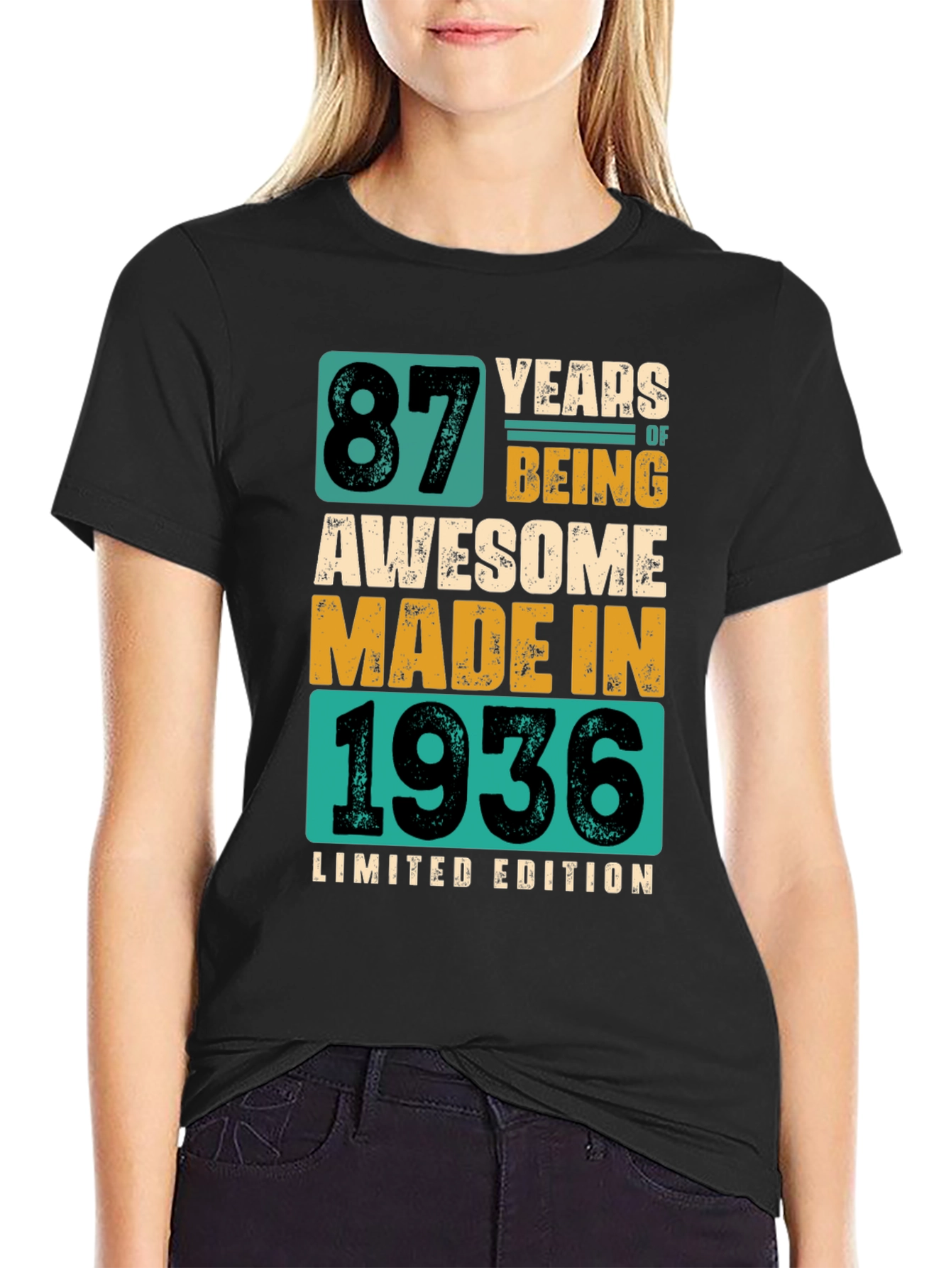 87th Birthday 1936 Limited Edition T-Shirt