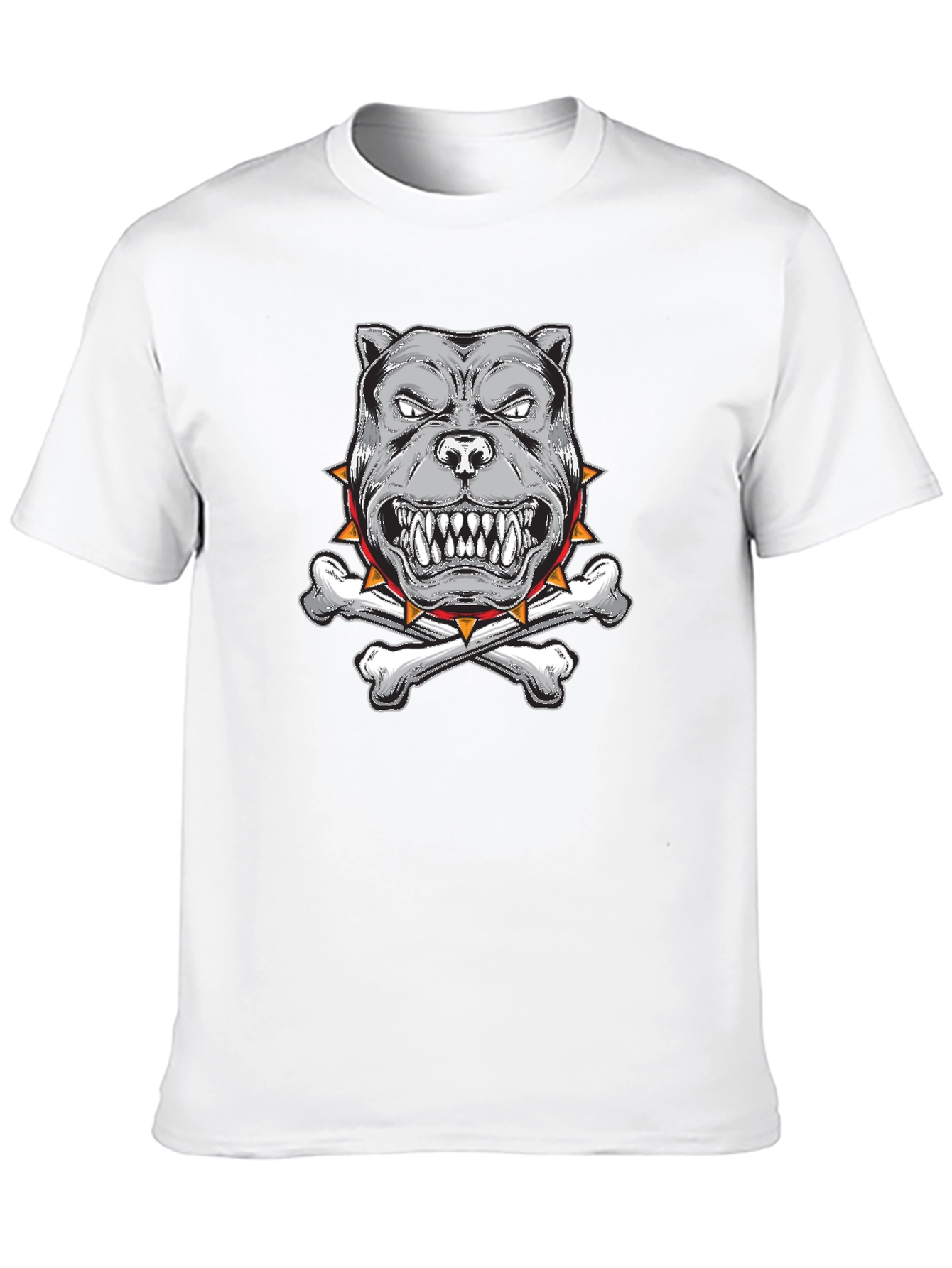 Mens Graphic Tee - Angry Dog Design