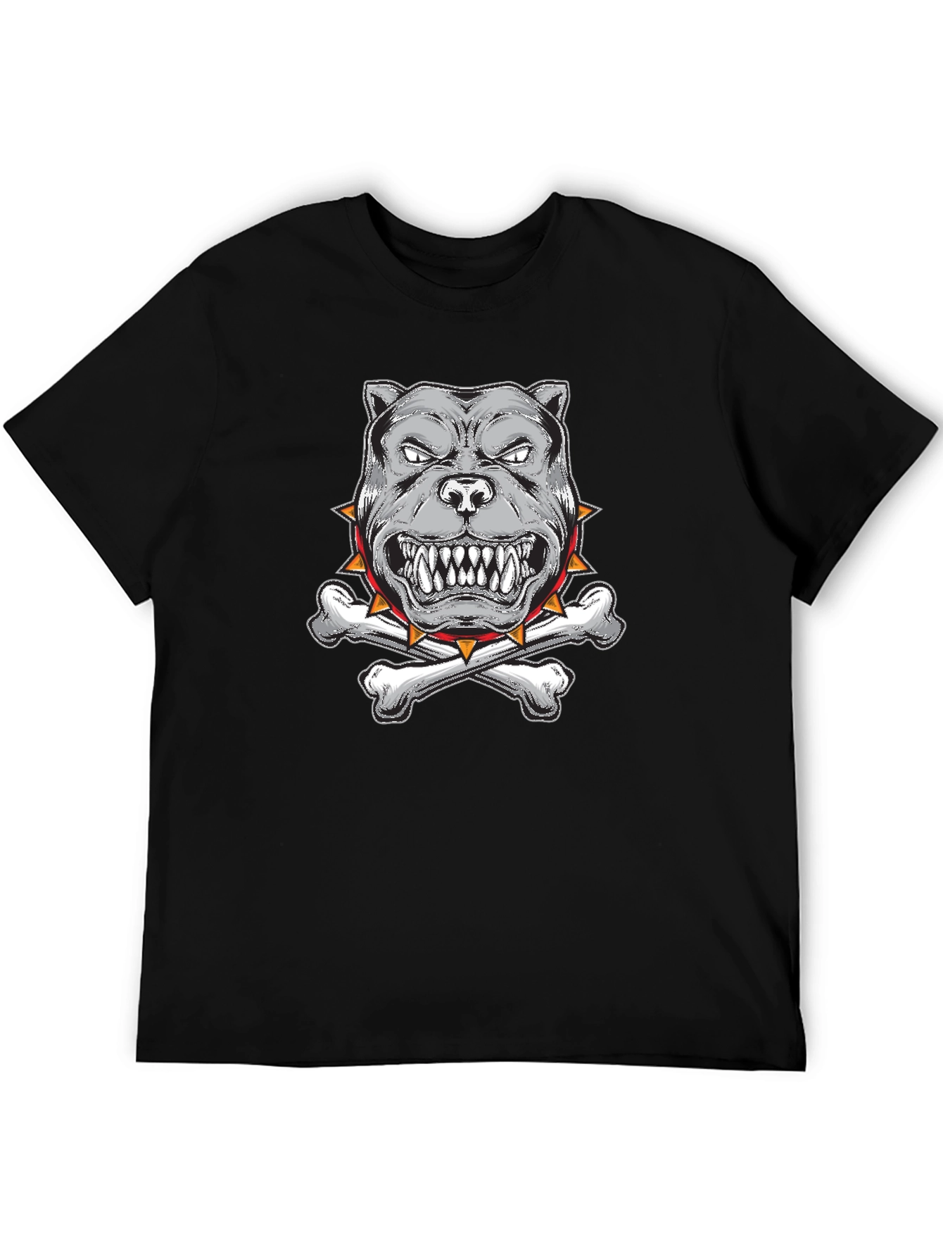 Mens Graphic Tee - Angry Dog Design