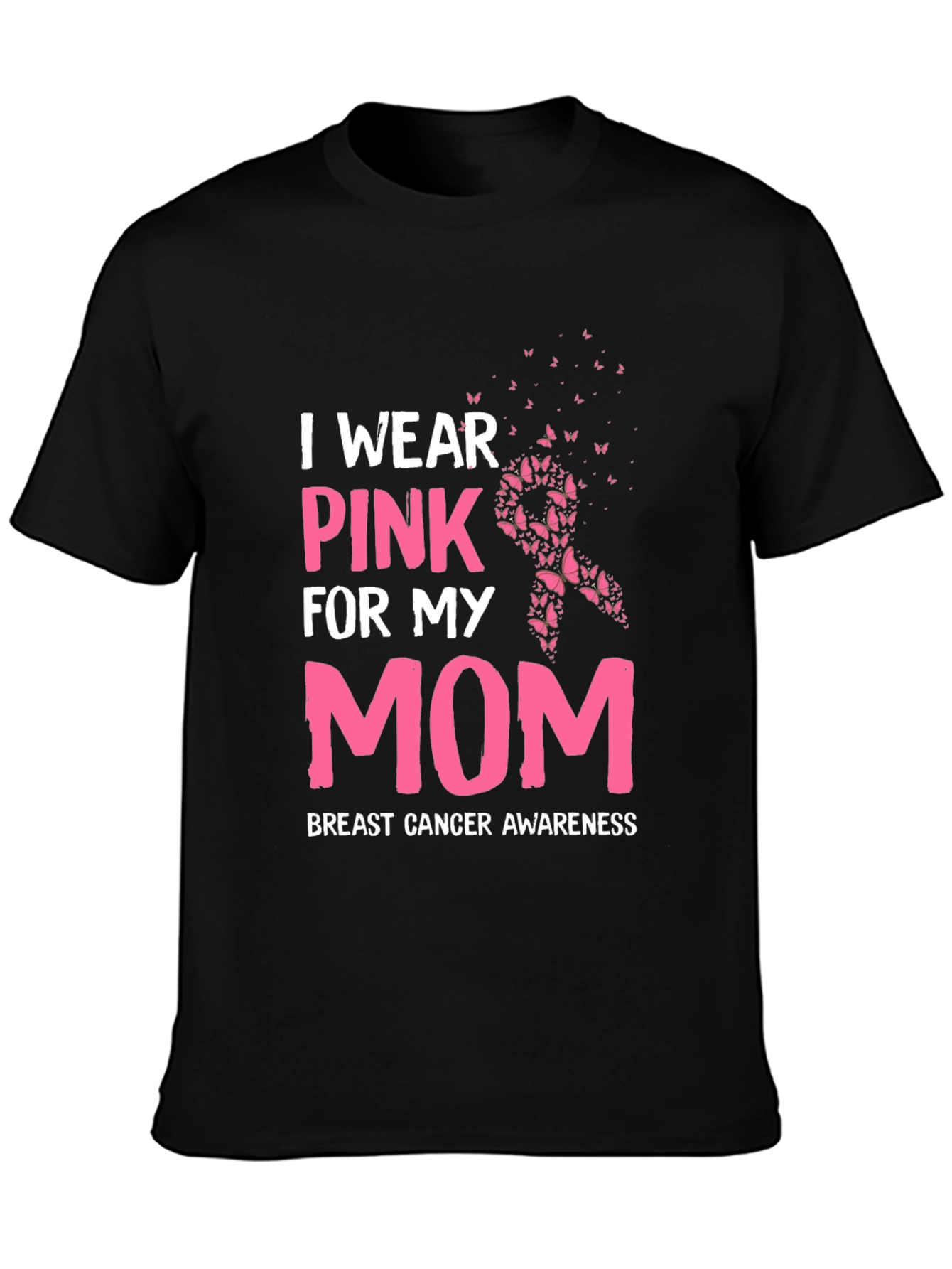 Pink Ribbon Breast Cancer Awareness T-Shirt