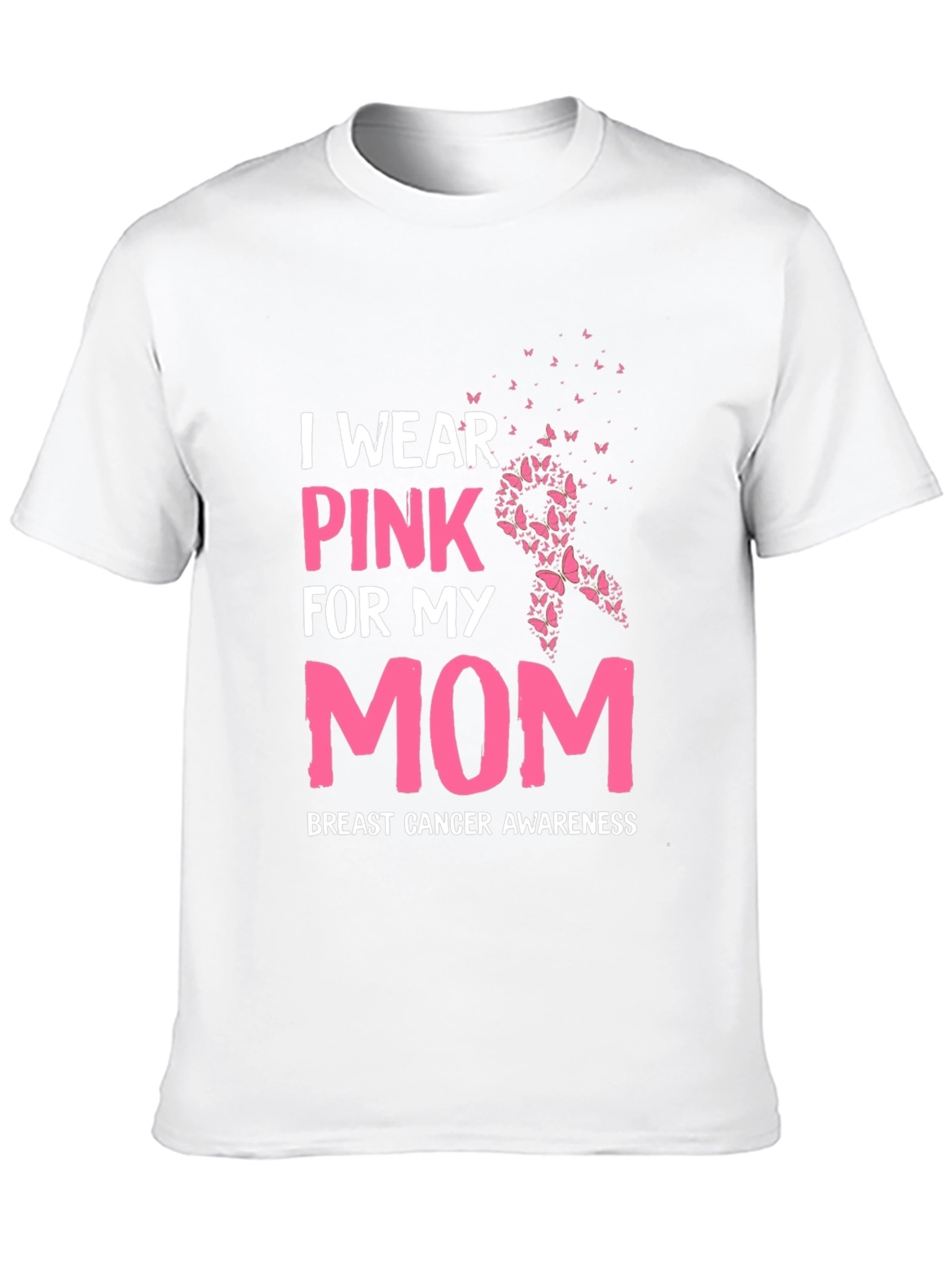 Pink Ribbon Breast Cancer Awareness T-Shirt