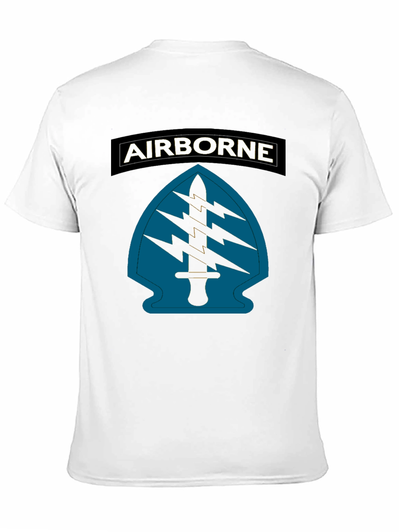 Airborne Special Forces T-Shirt - Black