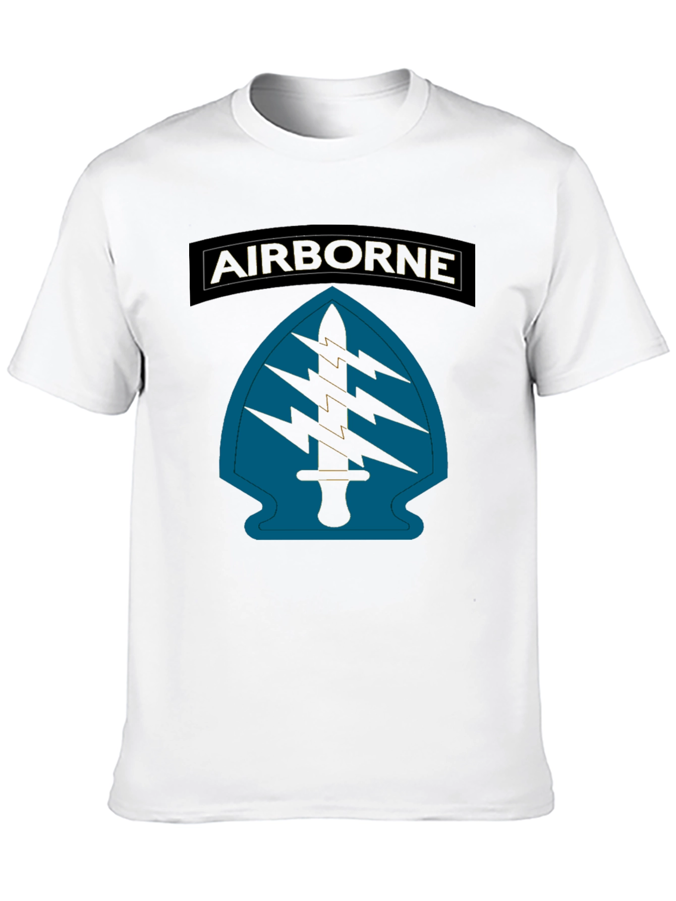 Airborne Special Forces T-Shirt - Black