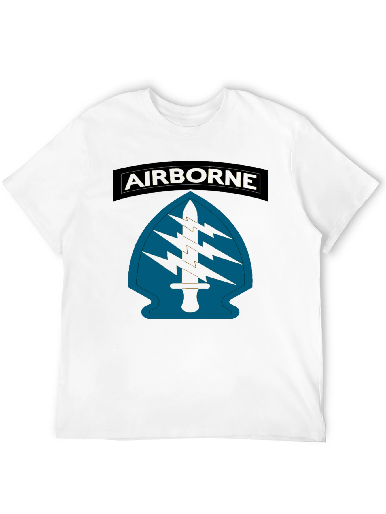 Airborne Special Forces T-Shirt - Black
