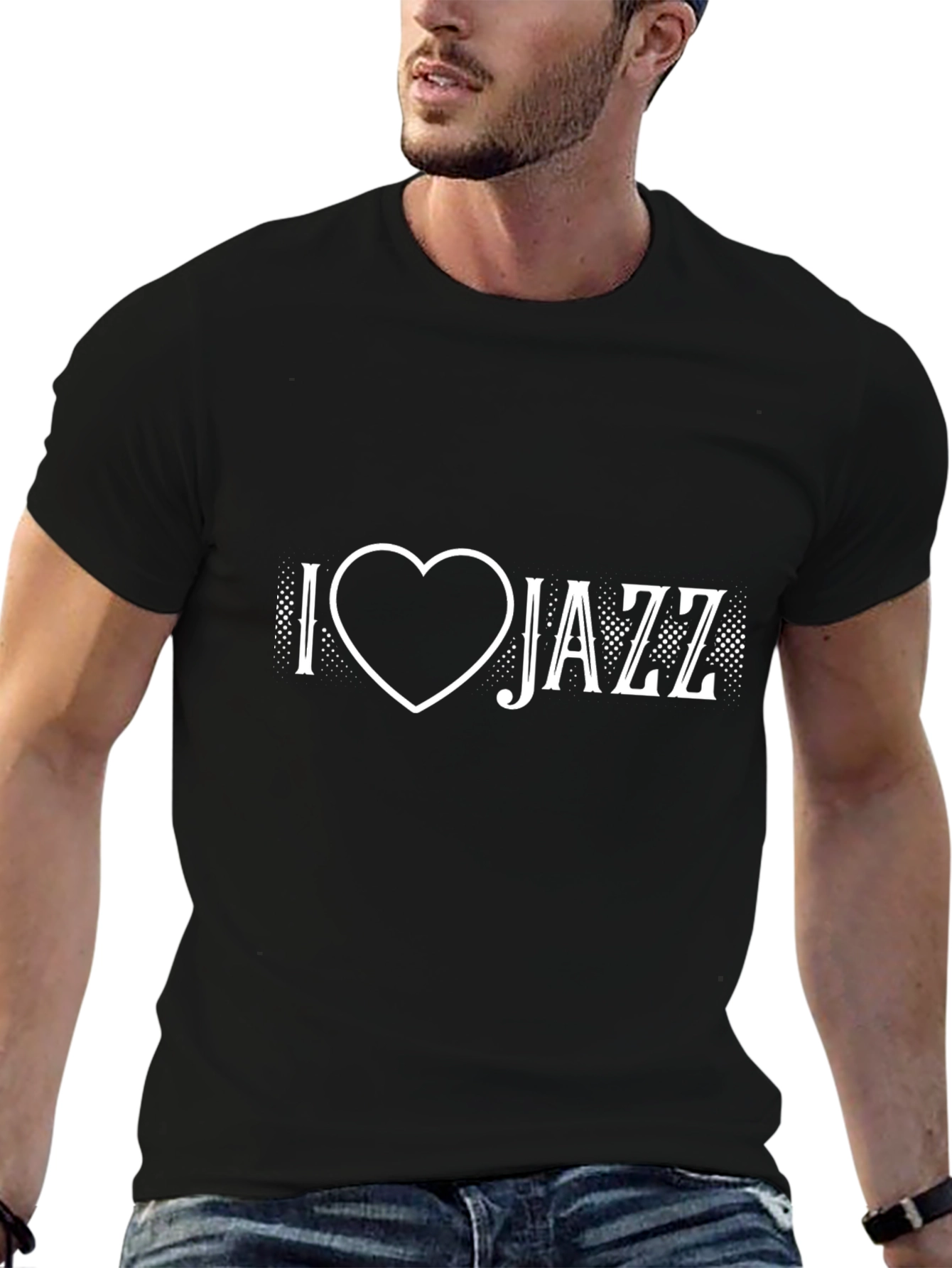 I Love Jazz T-Shirt - Stylish Music Fan Apparel