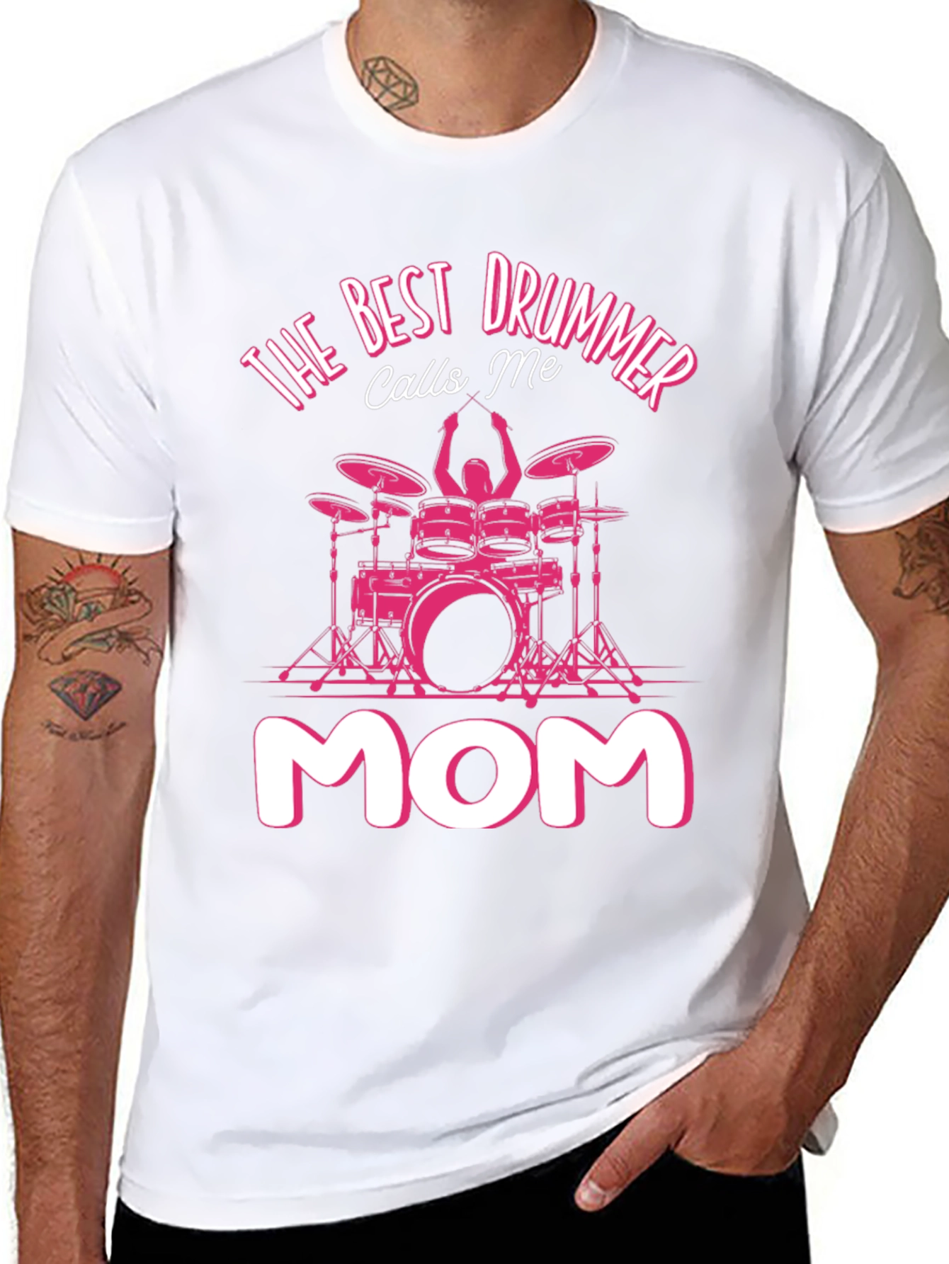 Best Drummer Mom T-Shirt