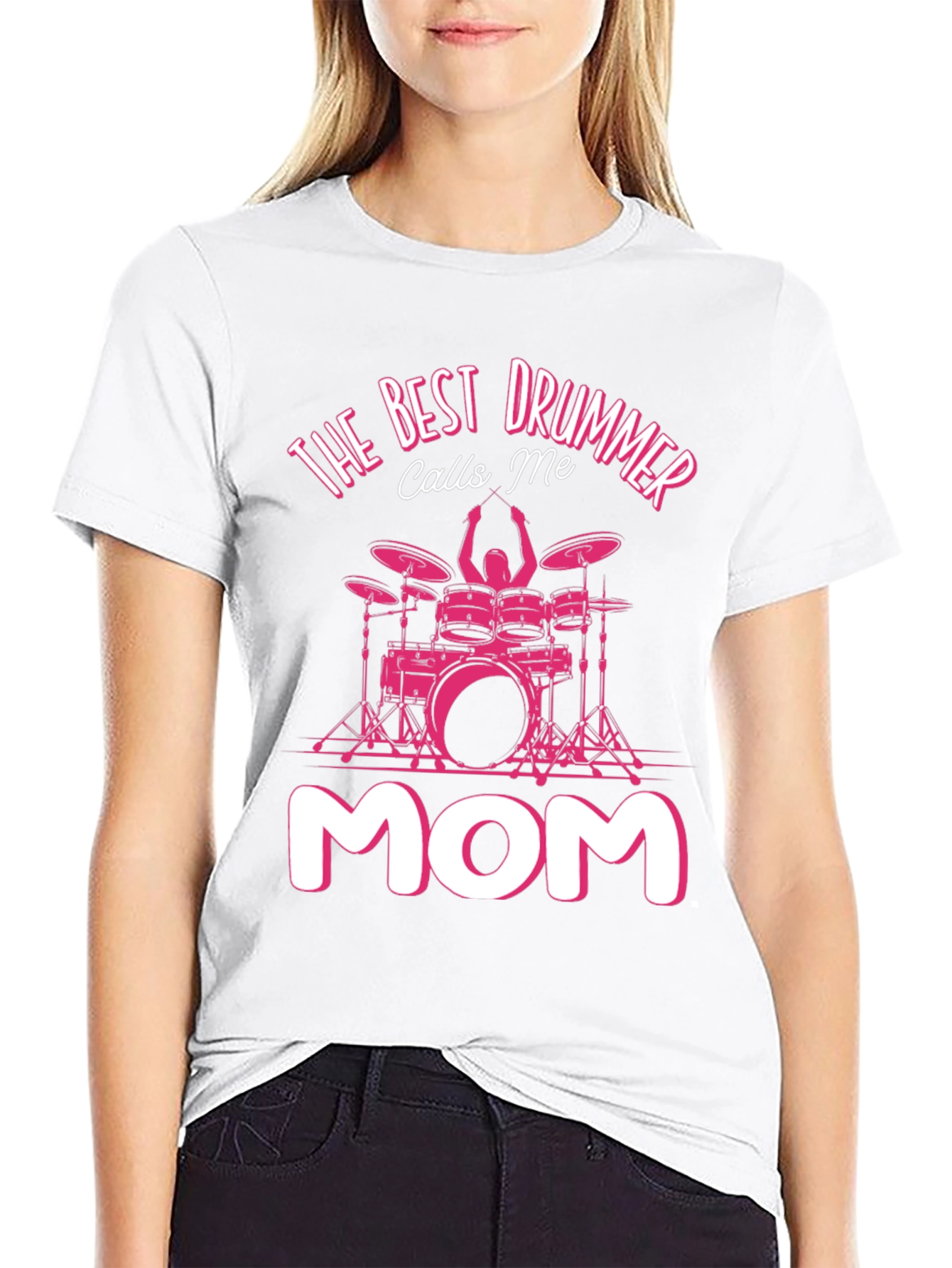 Best Drummer Mom T-Shirt