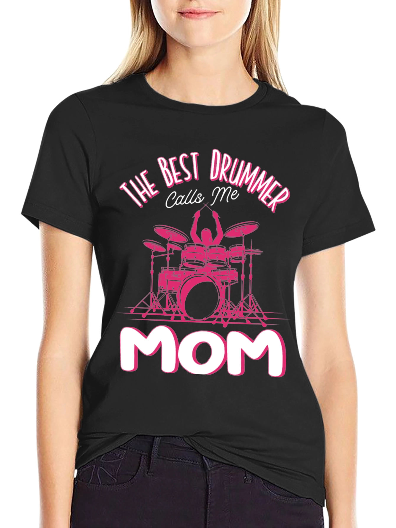 Best Drummer Mom T-Shirt