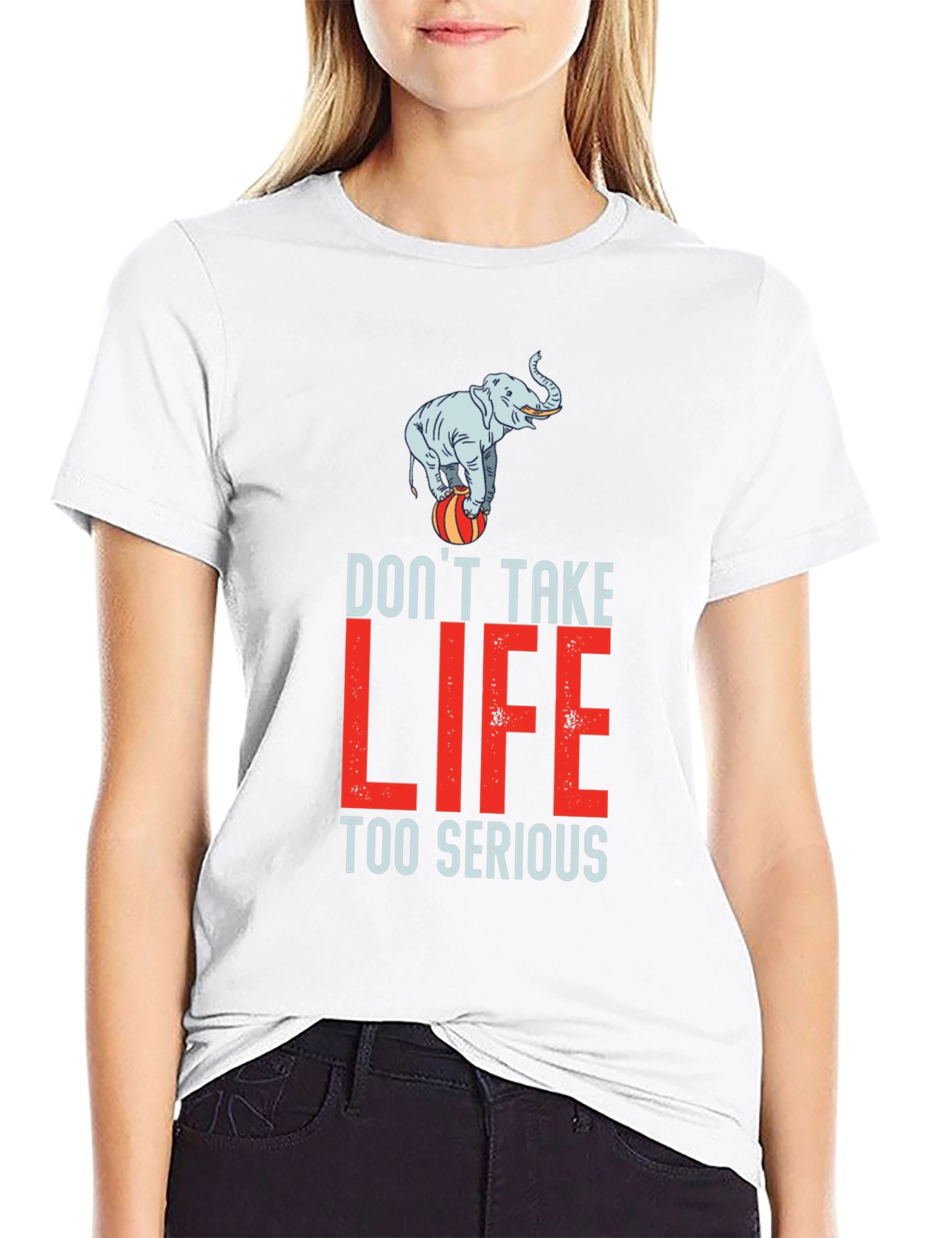 Dont Take Life Too Serious Graphic Tee