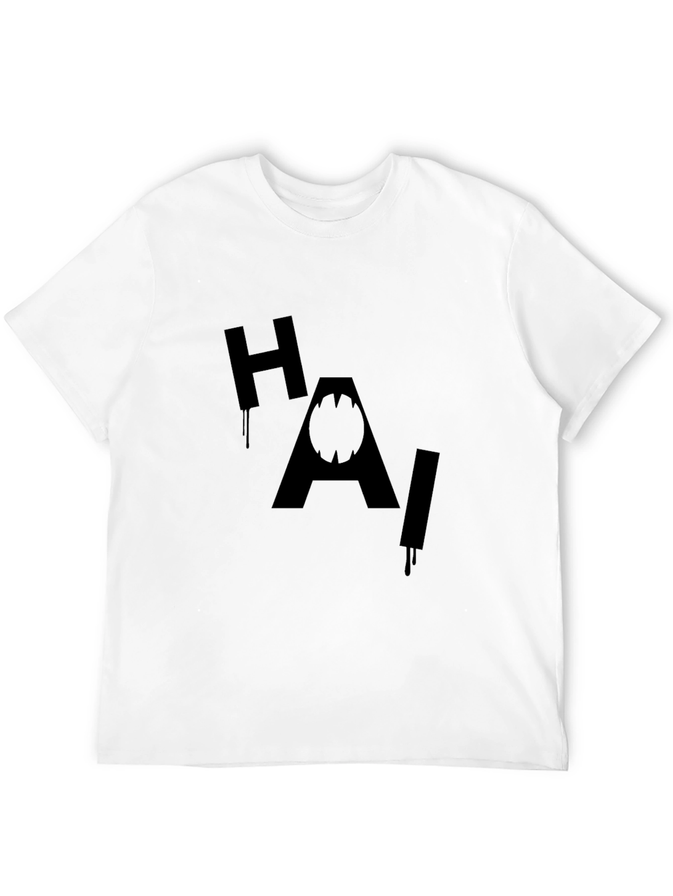 HAI Joker Inspired Black T-Shirt