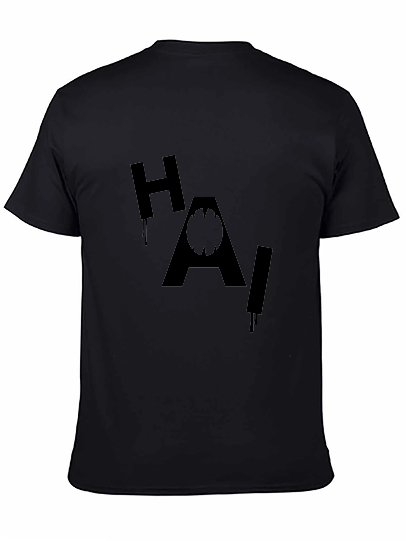 HAI Joker Inspired Black T-Shirt